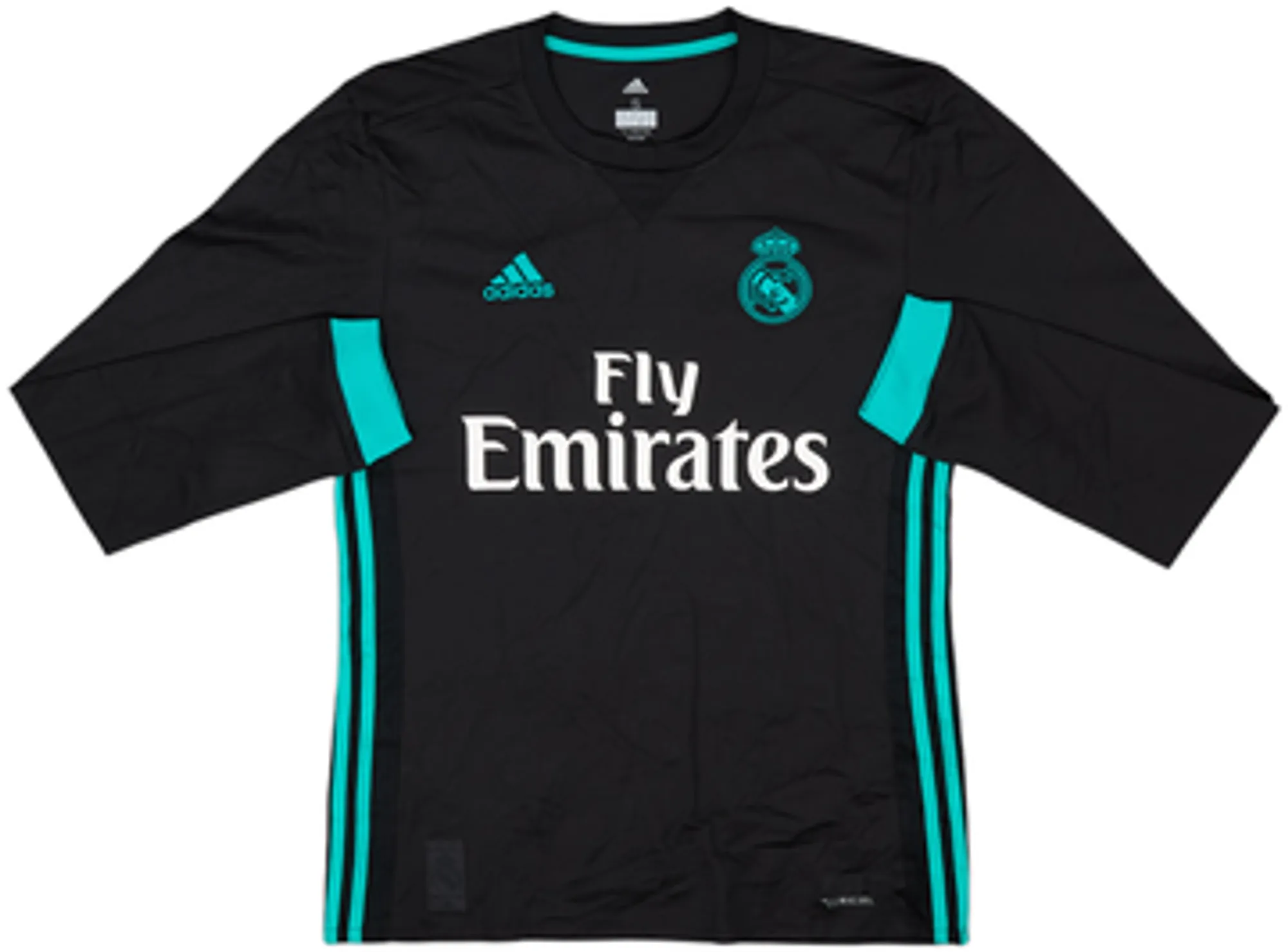 2017-18 Real Madrid Away L/S Shirt Ronaldo #7 - 8/10 - (S)