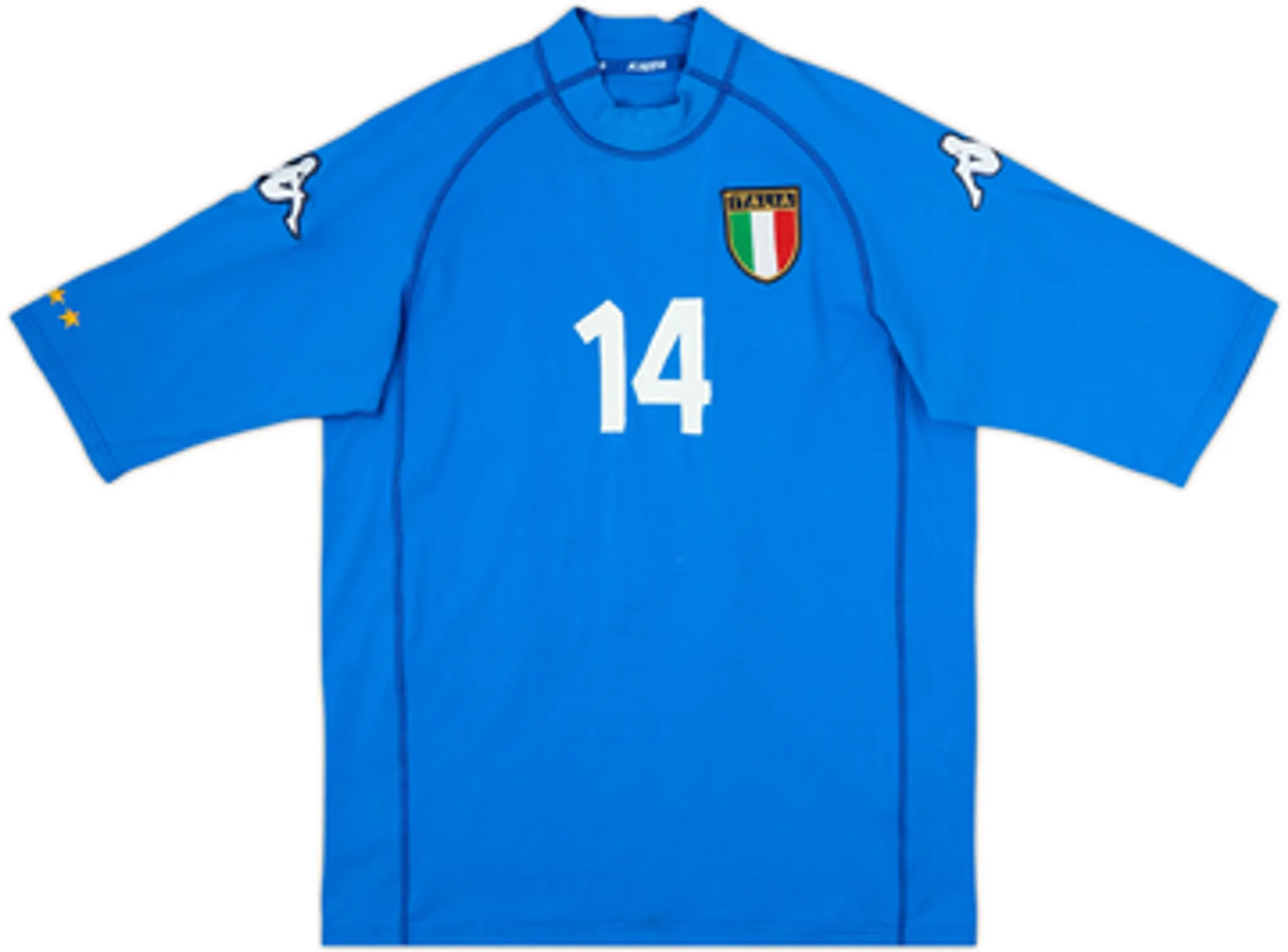 2000-01 Italy Home Shirt Luca #14 - 8/10 - (L)