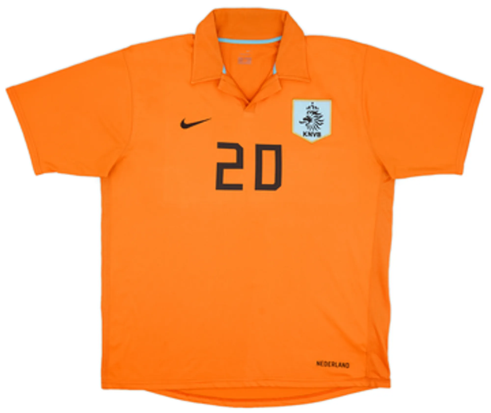 2006-08 Netherlands Home Shirt Sneijder #20 - 8/10 - (S)