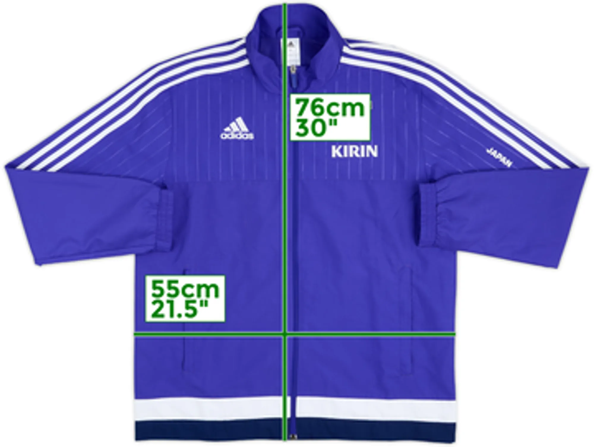 2014-16 Japan adidas Track Jacket - 10/10 - (L)