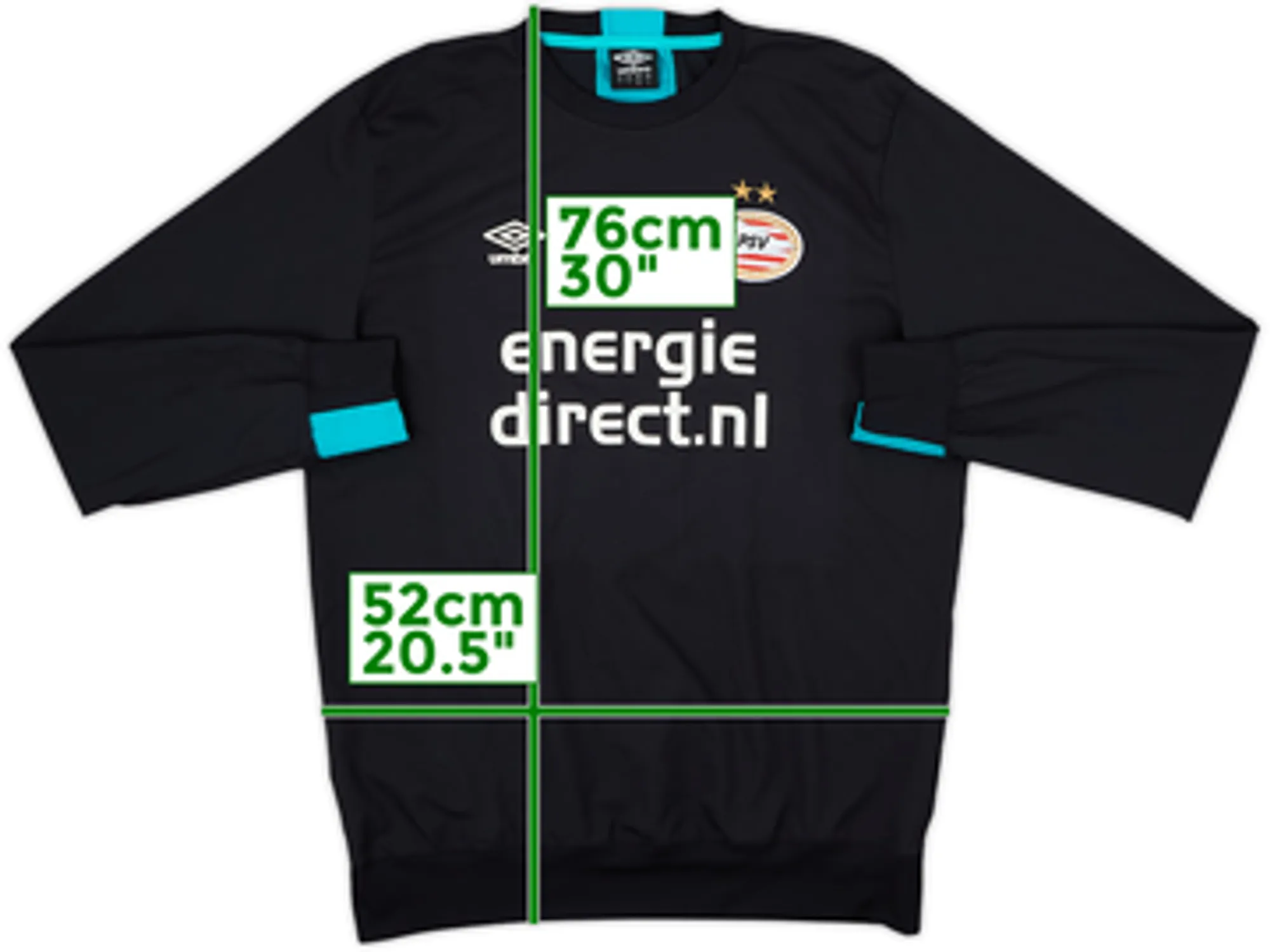 2016-17 PSV Umbro Drill Top - 8/10 - (L)