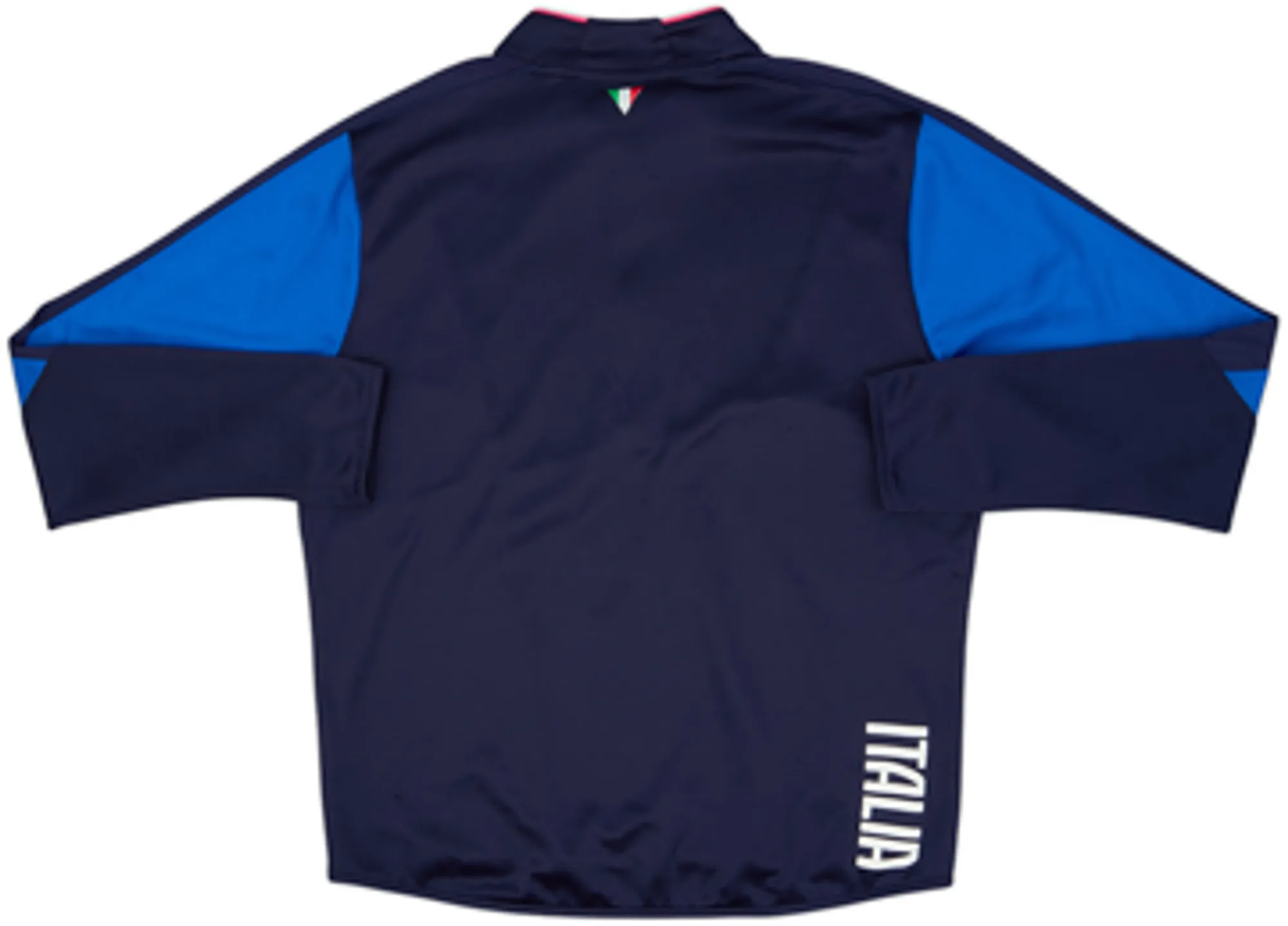 2014-15 Italy Puma 1/2 Zip Drill Top - 8/10 - (L)