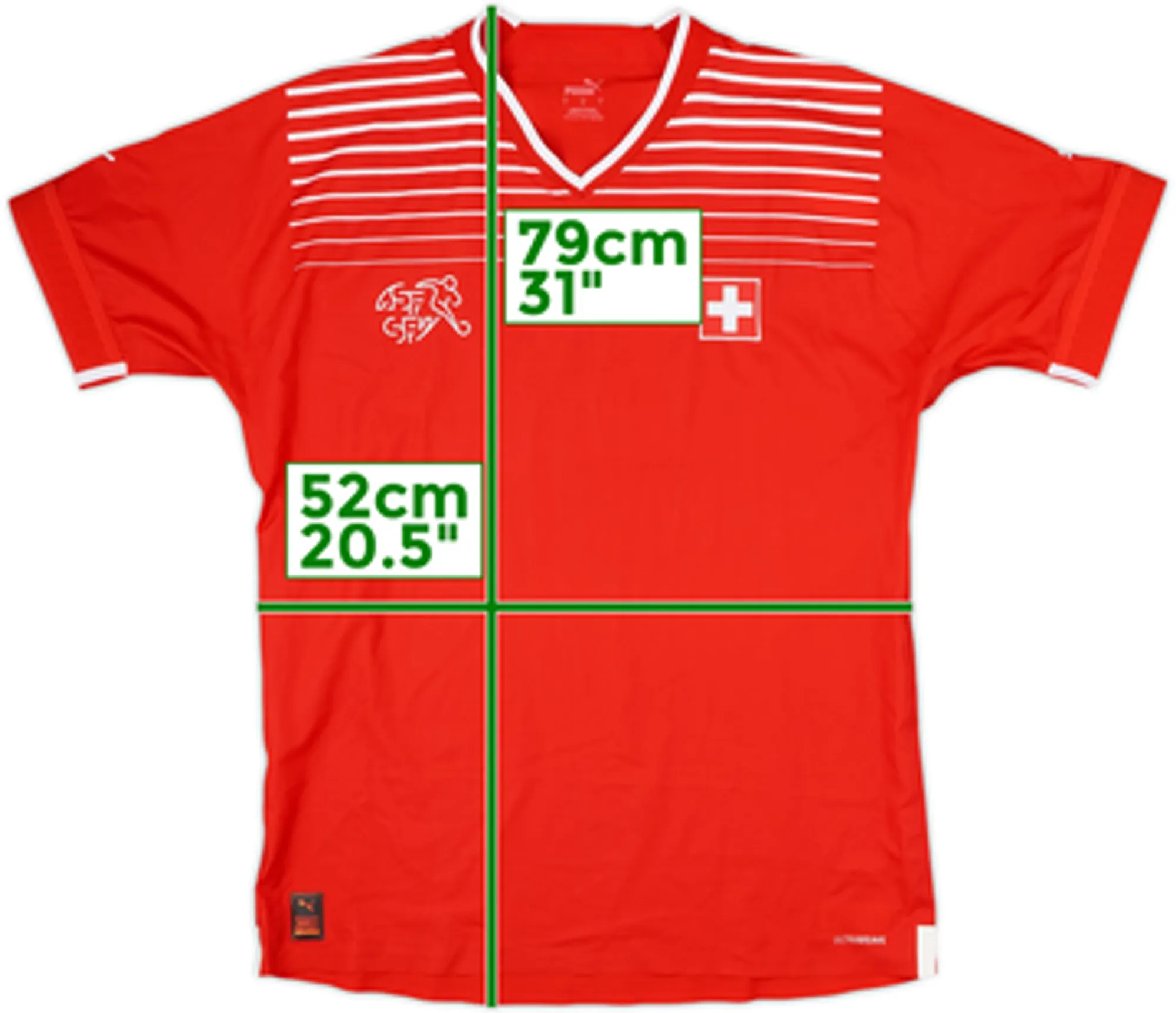 2022-23 Switzerland Authentic Home Shirt - 9/10 - (L)