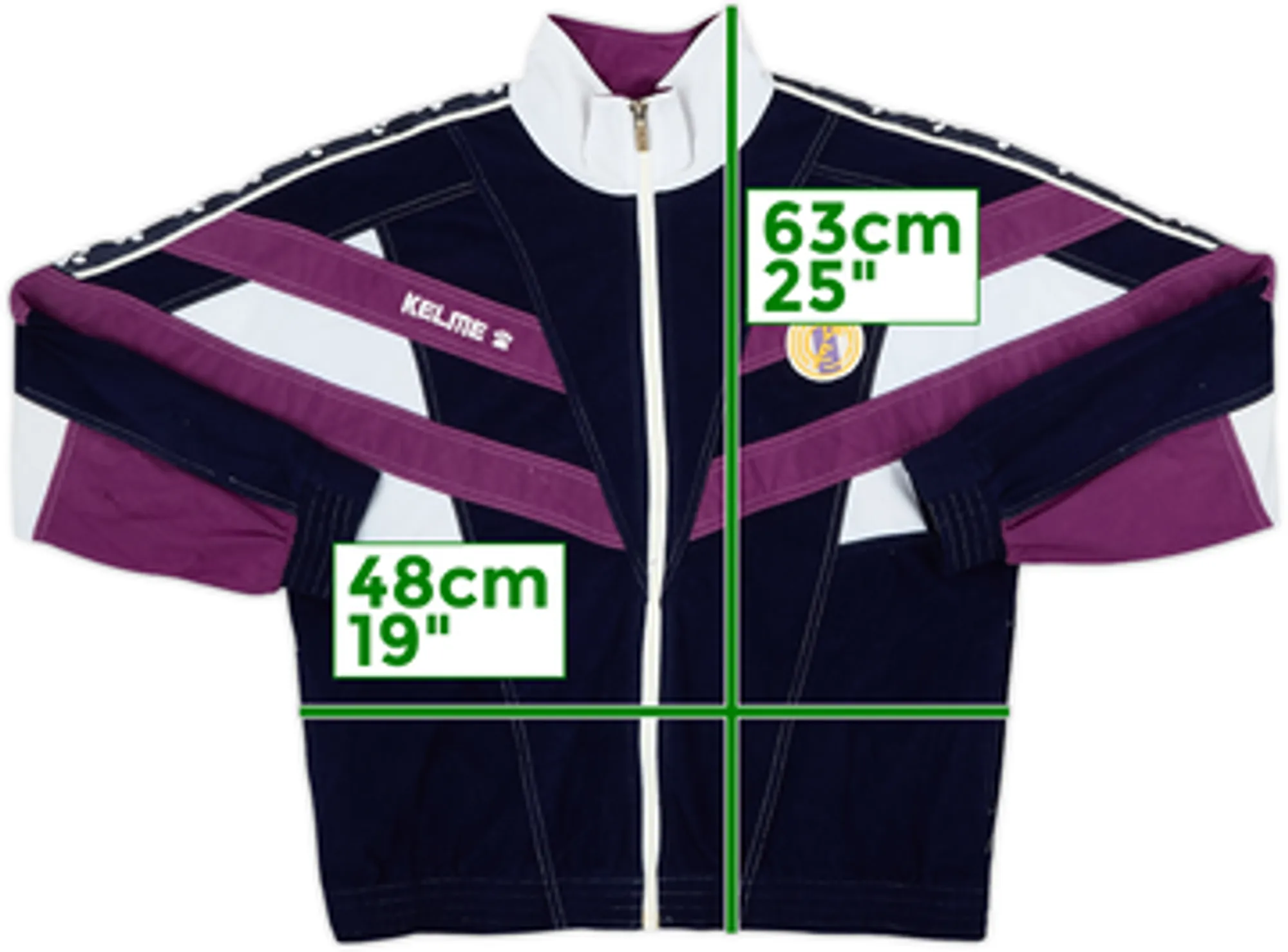 1997-98 Real Madrid adidas Track Jacket - 7/10 - (M.Boys)