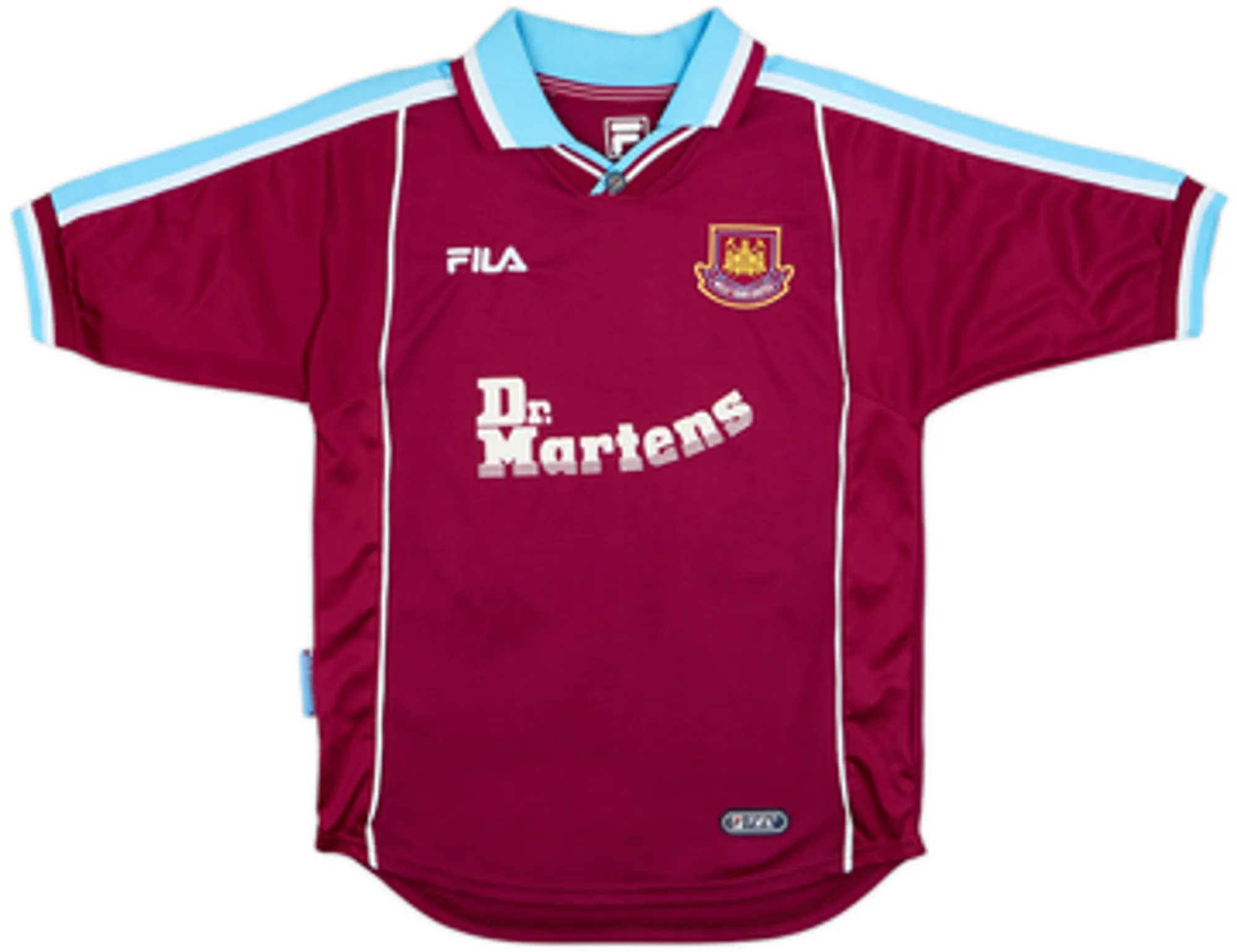 1999-01 West Ham Home Shirt Cole #26 - 5/10 - (L.Boys)