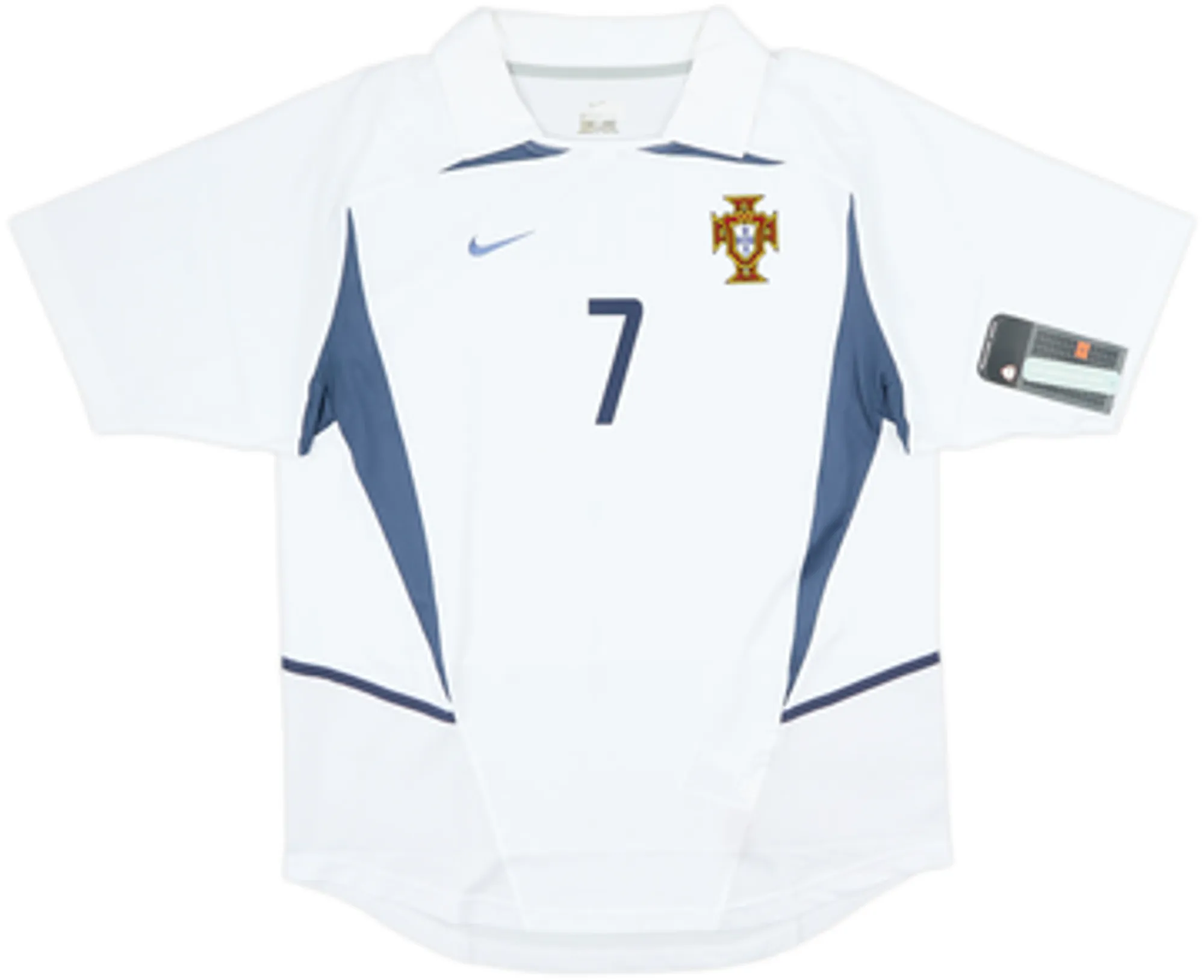 2002-04 Portugal Away Shirt Figo #7 (M)