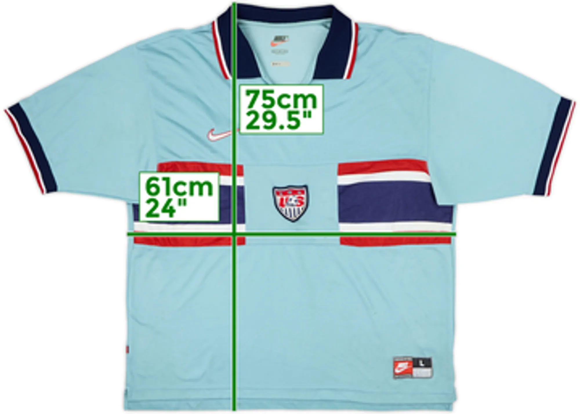 1995 USA Third Shirt - 6/10 - (L)