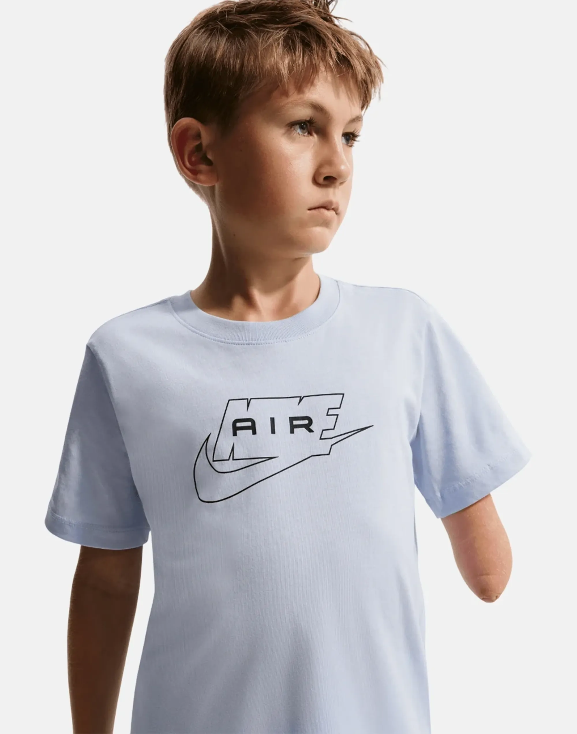 Nike Older Kids Air T-Shirt in Blue 