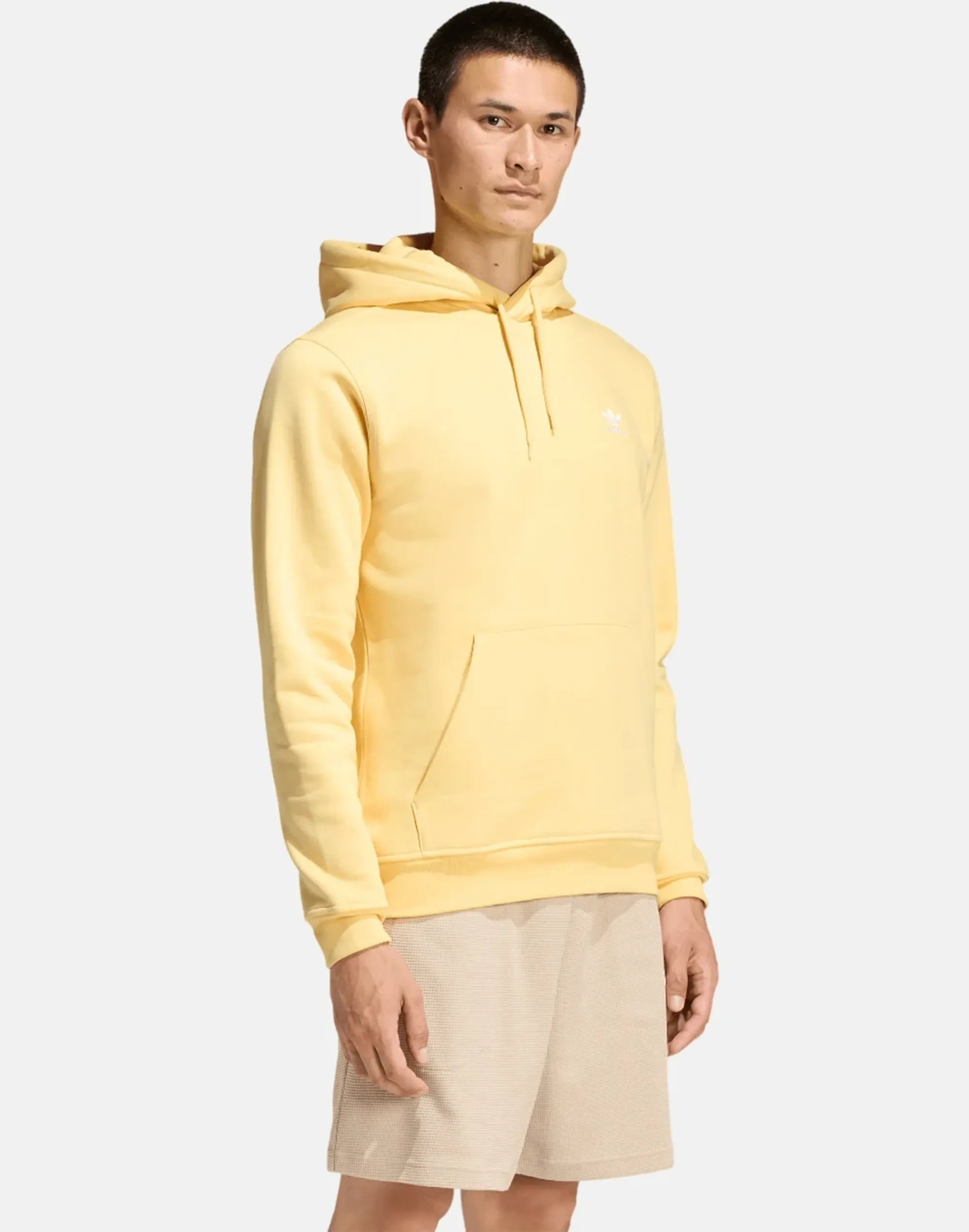 Men's Adidas Originals Essential Hoodie in Yellow 