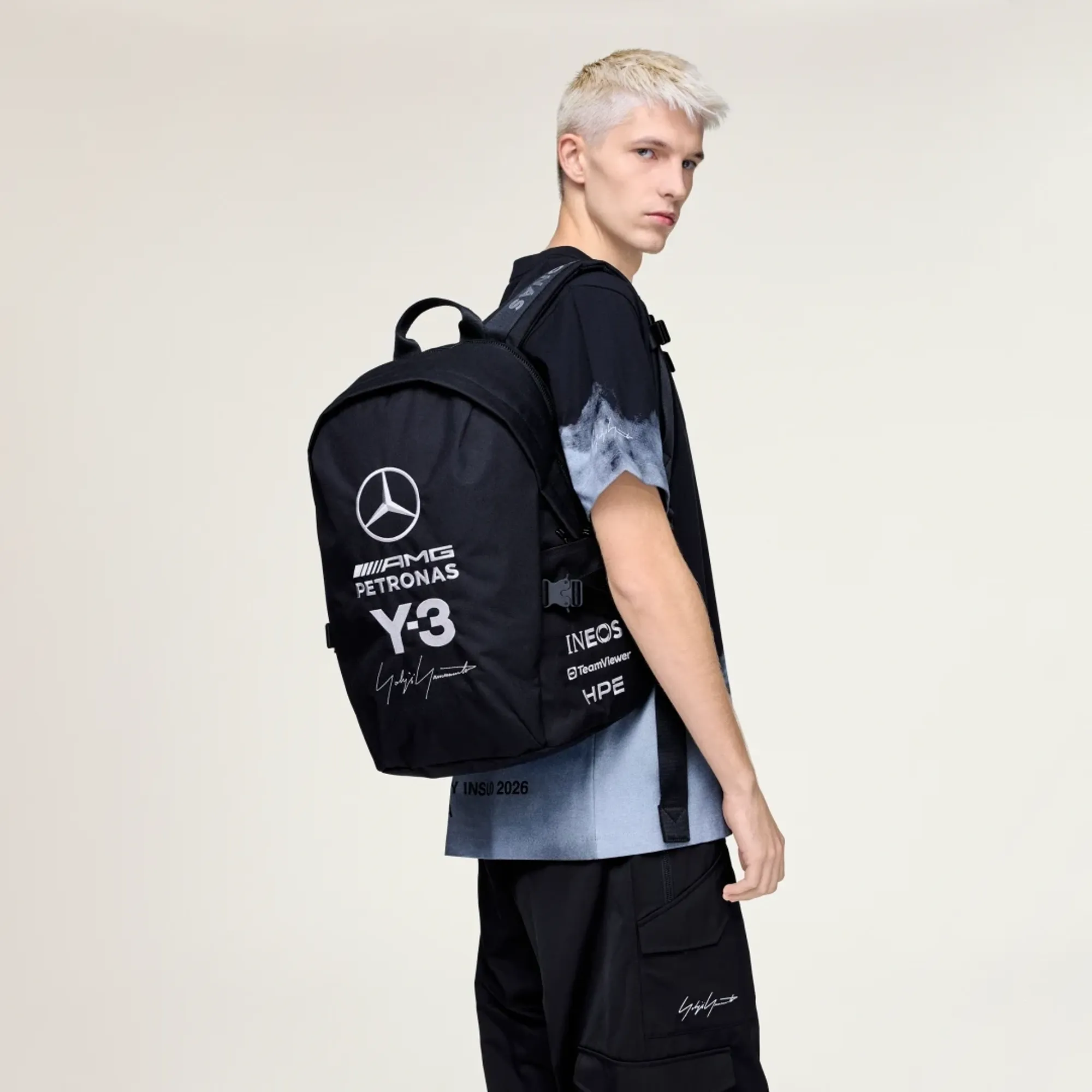 adidas Y-3 MERCEDES-AMG PETRONAS FORMULA 1 TEAM BACKPACK