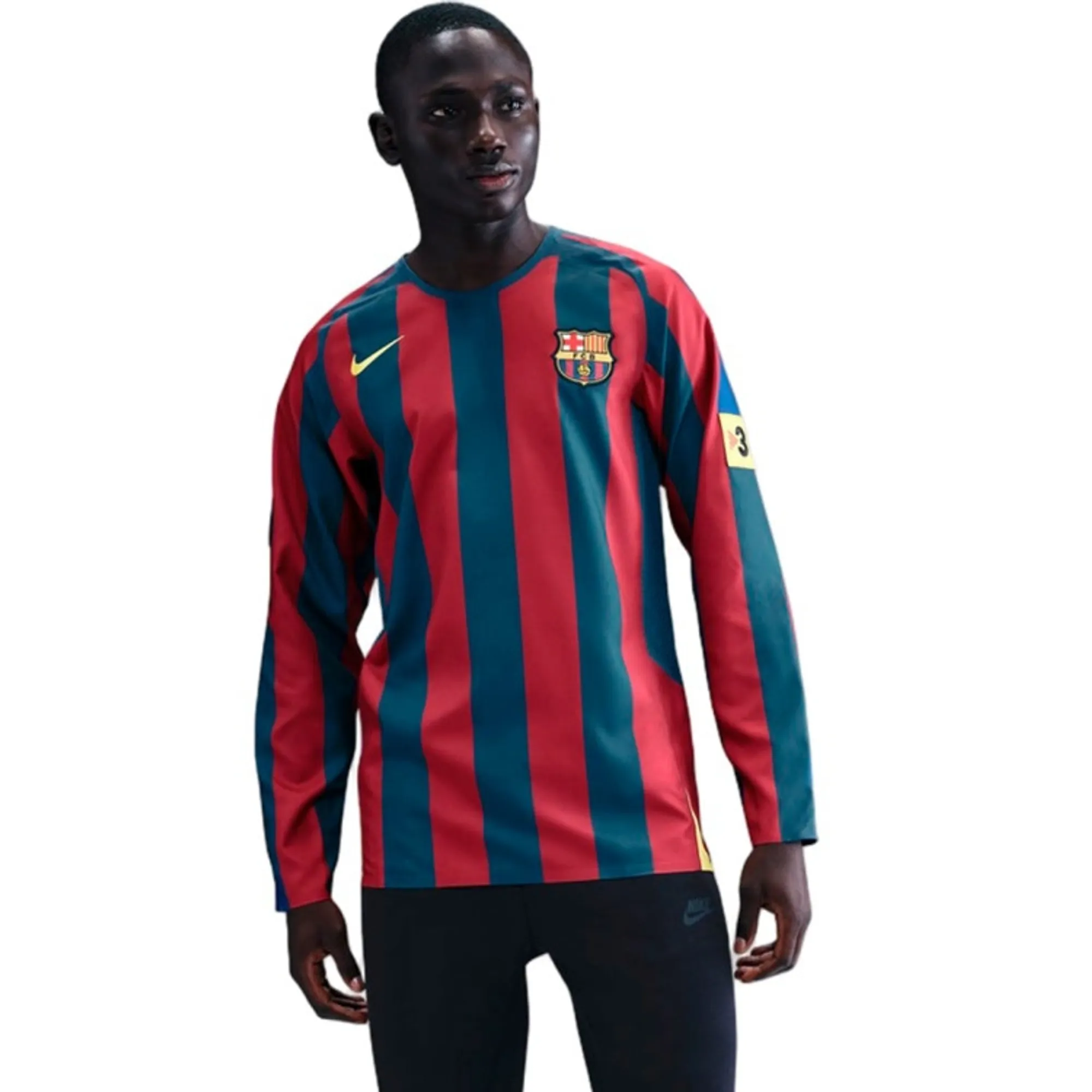 Barcelona Home Shirt 2004/05 Reissue Long Sleeves Limited Edition - ['Blue']