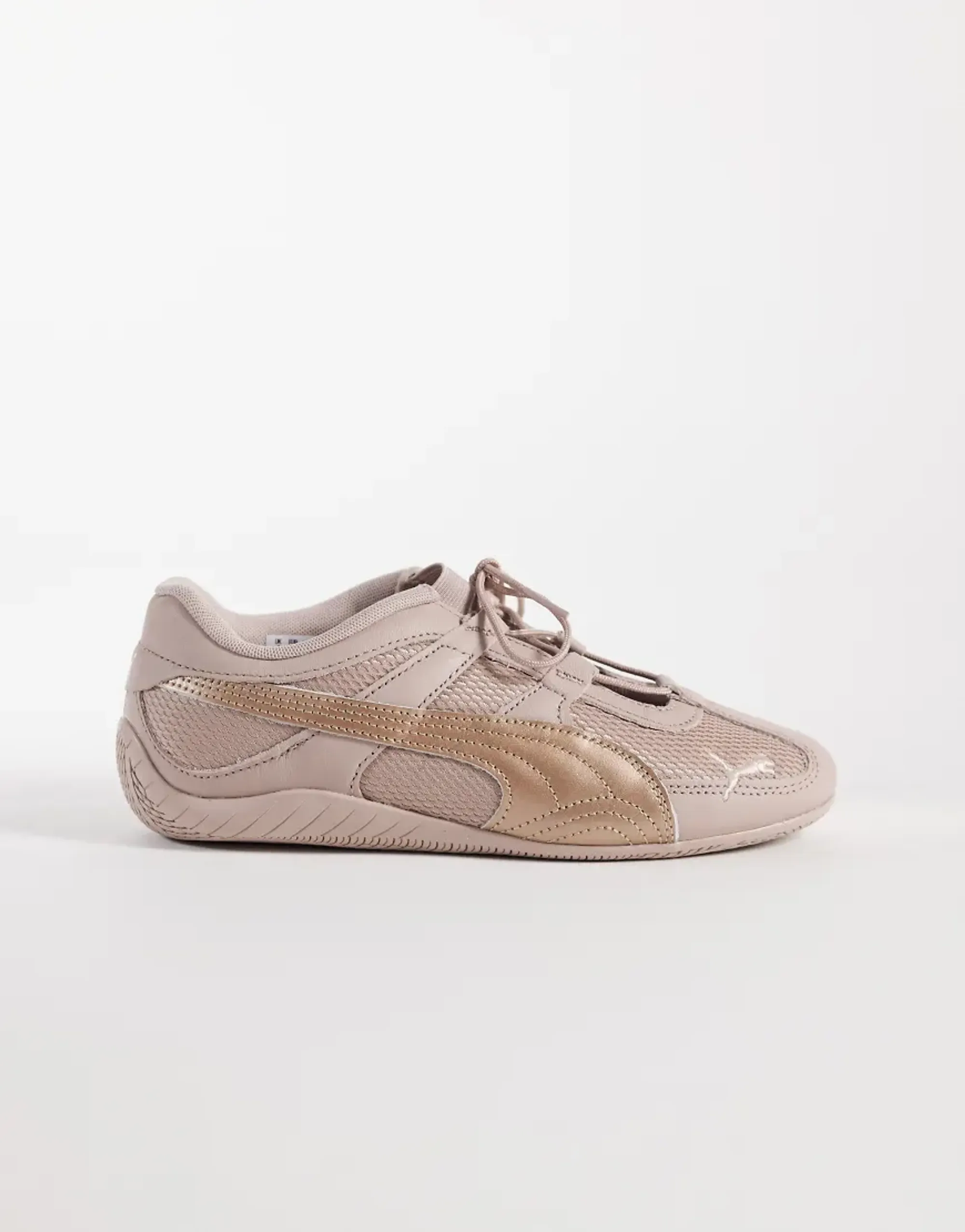 Puma Speedcat Go Mary Jane Trainers In Rose Metallic-Pink