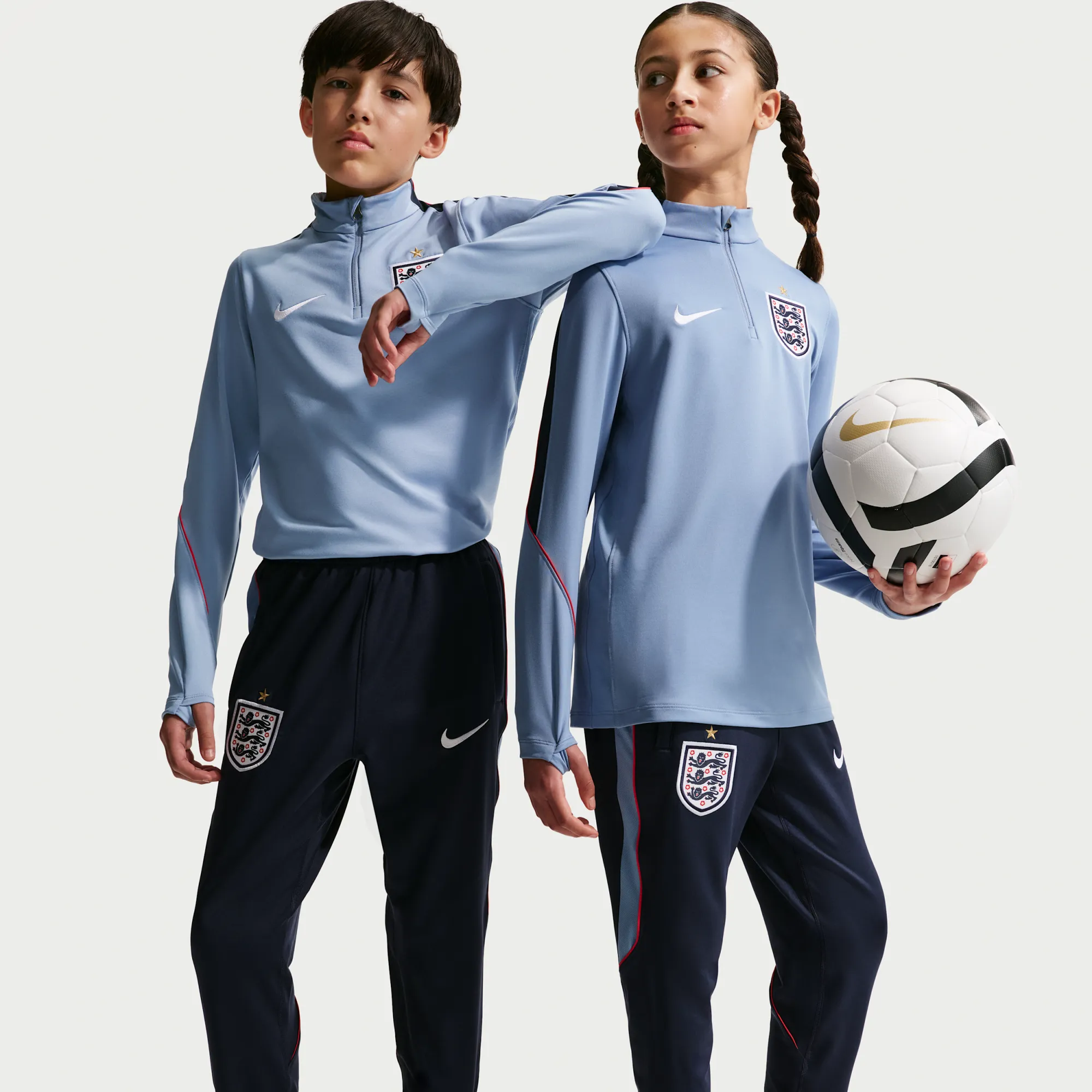 England Strike Older Kids' Nike Dri-FIT Football Knit Pants - Blue