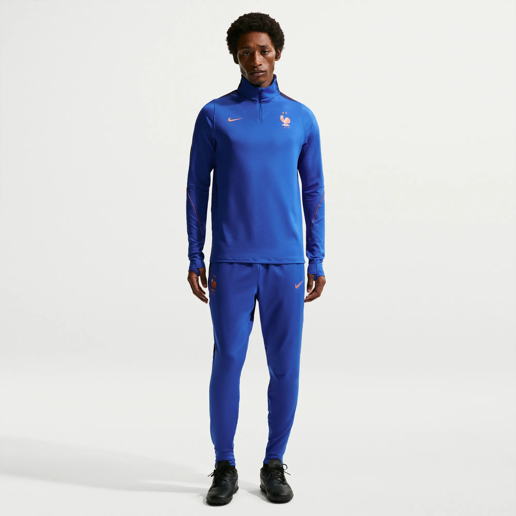 FFF Strike Men's Nike Dri-FIT Football Knit Pants - Blue