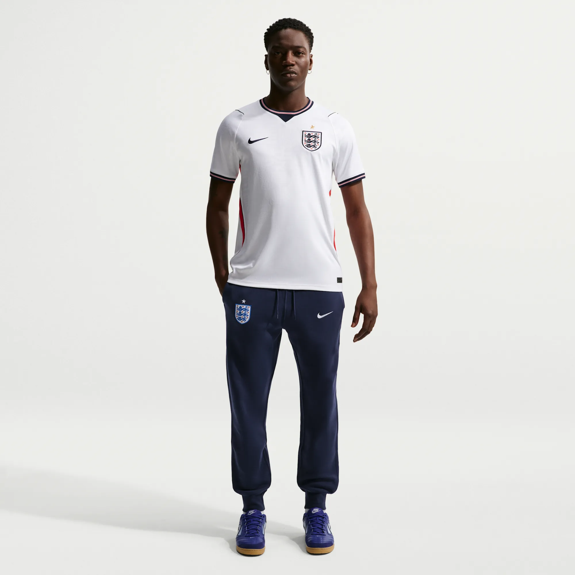 Men's Club Men's Nike Football Joggers - Blue - Fleece