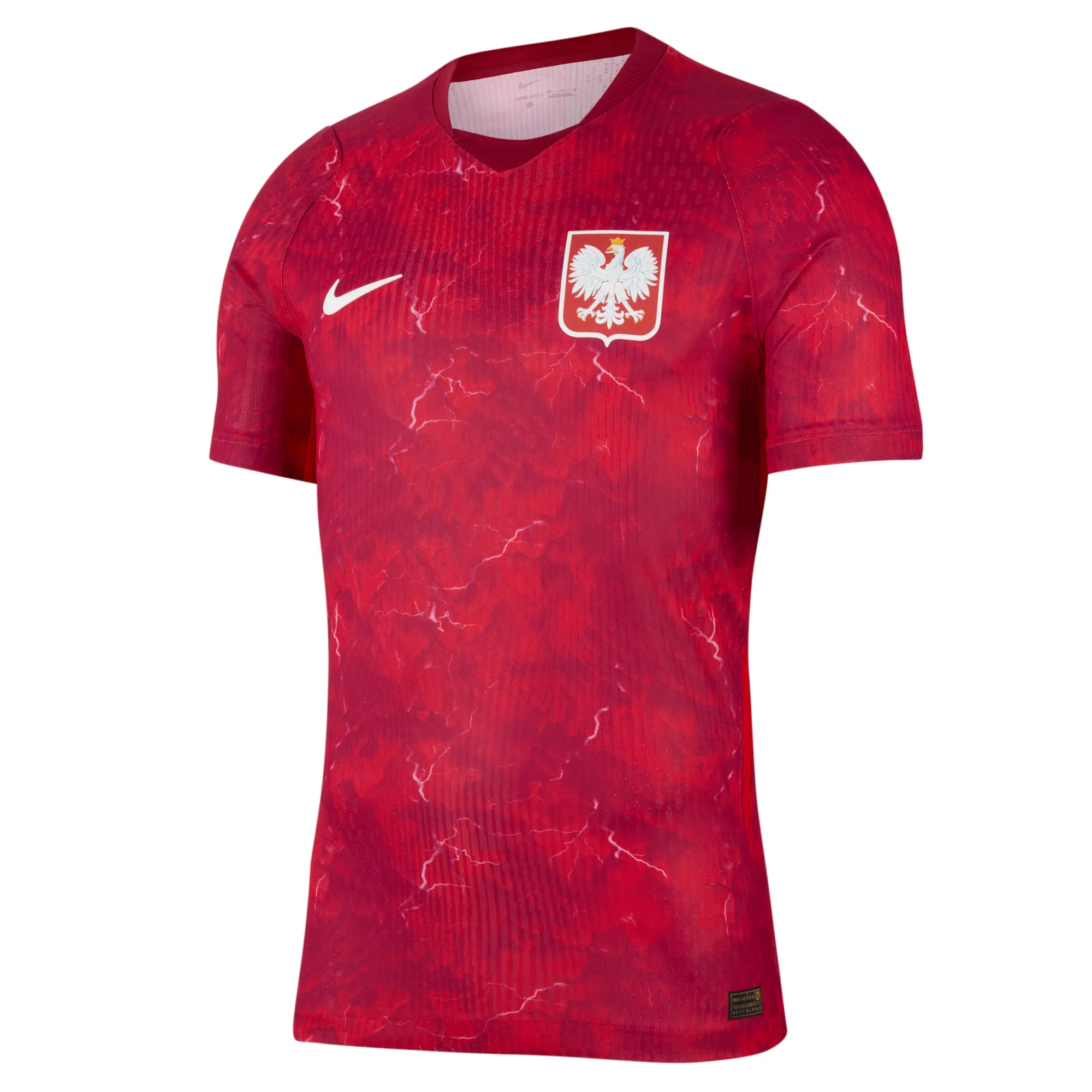 Poland 2026 Away Men's Nike Aero-FIT Football Authentic Shirt - Red