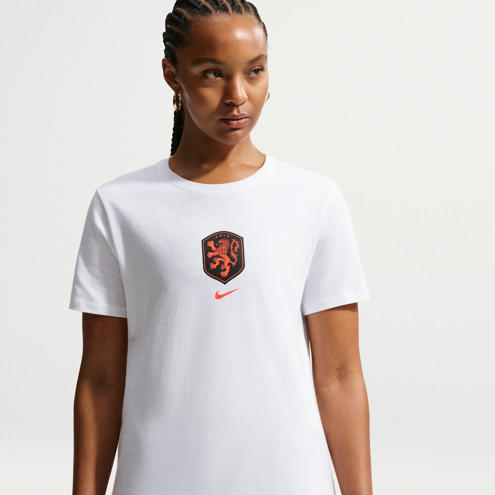 Netherlands Men's Nike Football T-Shirt - White