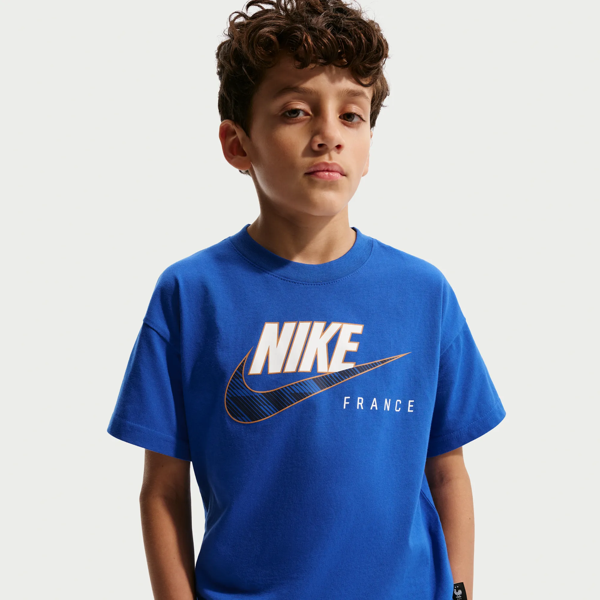FFF Older Kids' Nike Football T-Shirt - Blue