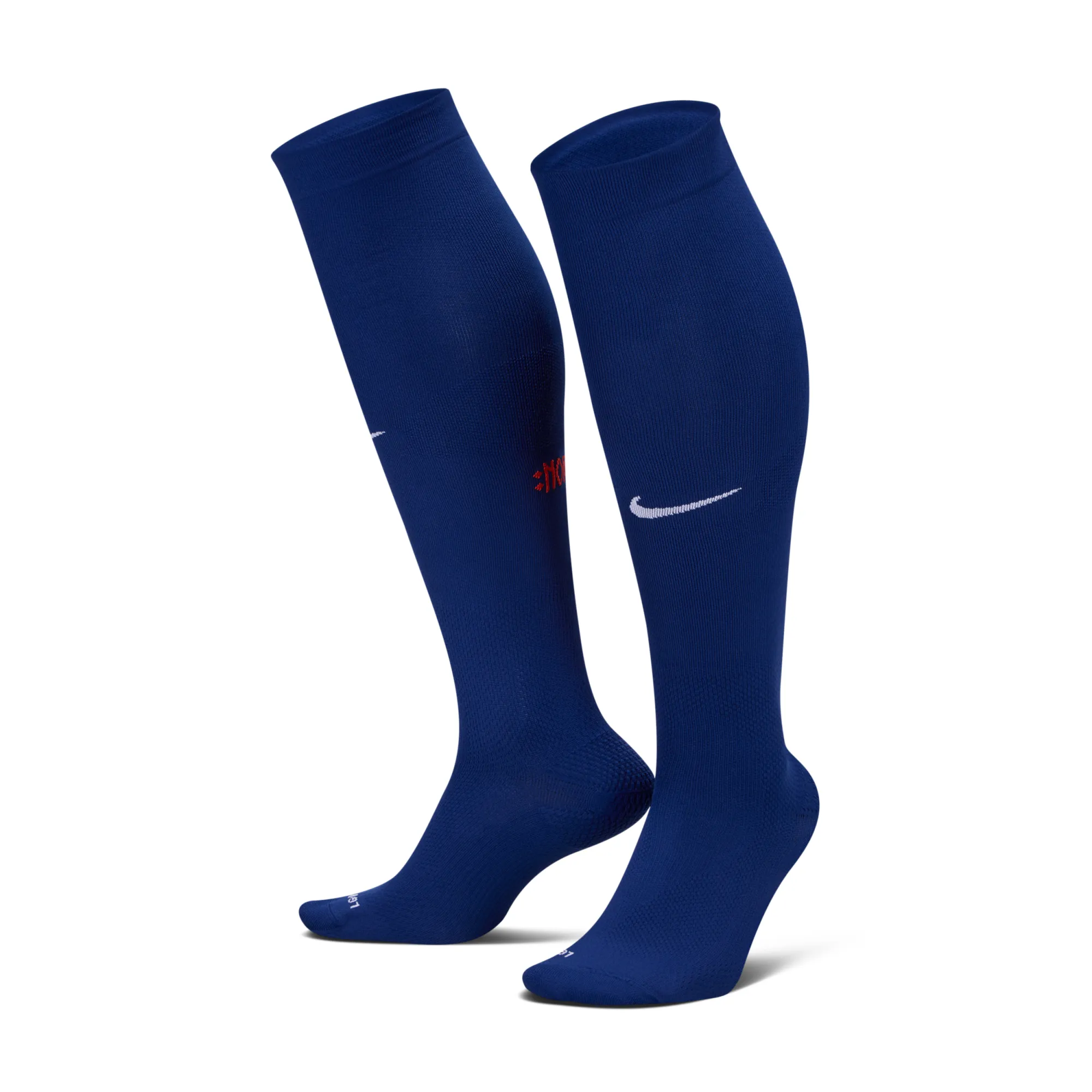 Norway VaporFast Home Nike Dri-FIT ADV Football Knee-High Socks - Blue