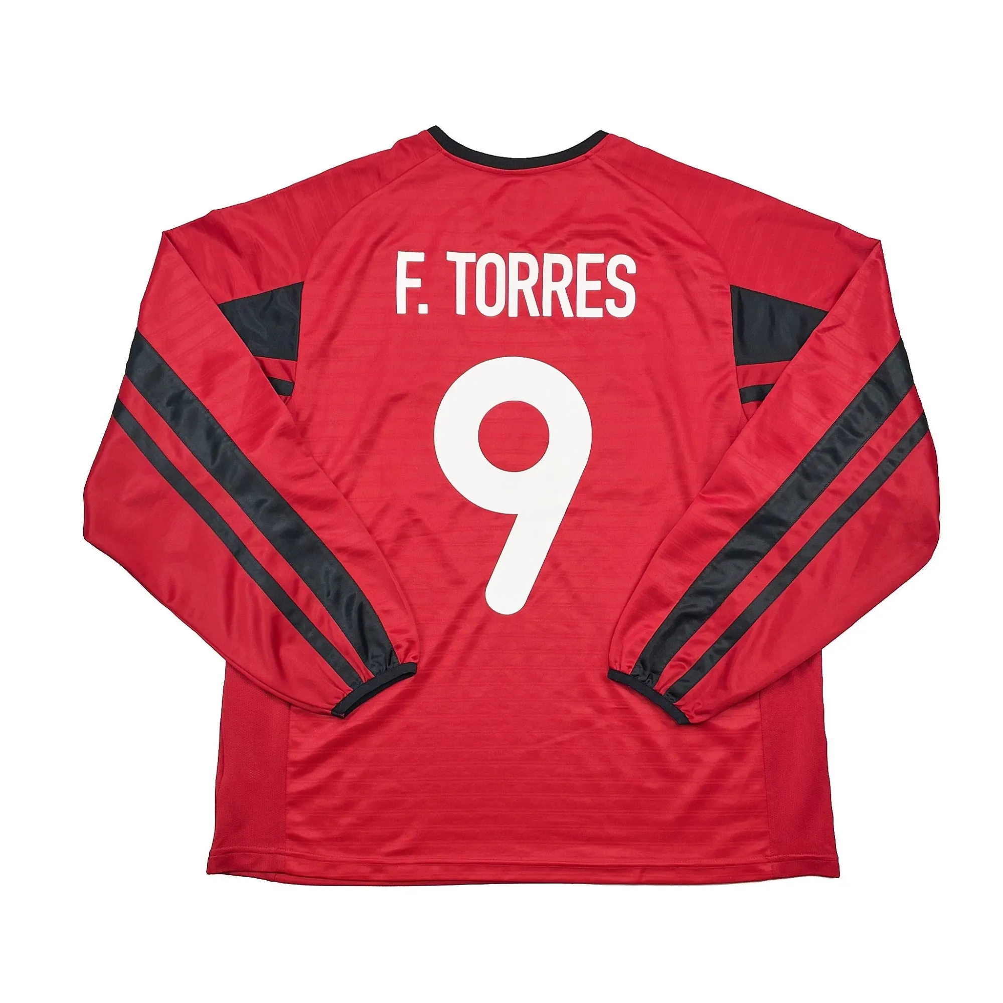 2001/02 Atletico Madrid Torres #9 L/S Away Shirt (L) Nike | Cult Kits