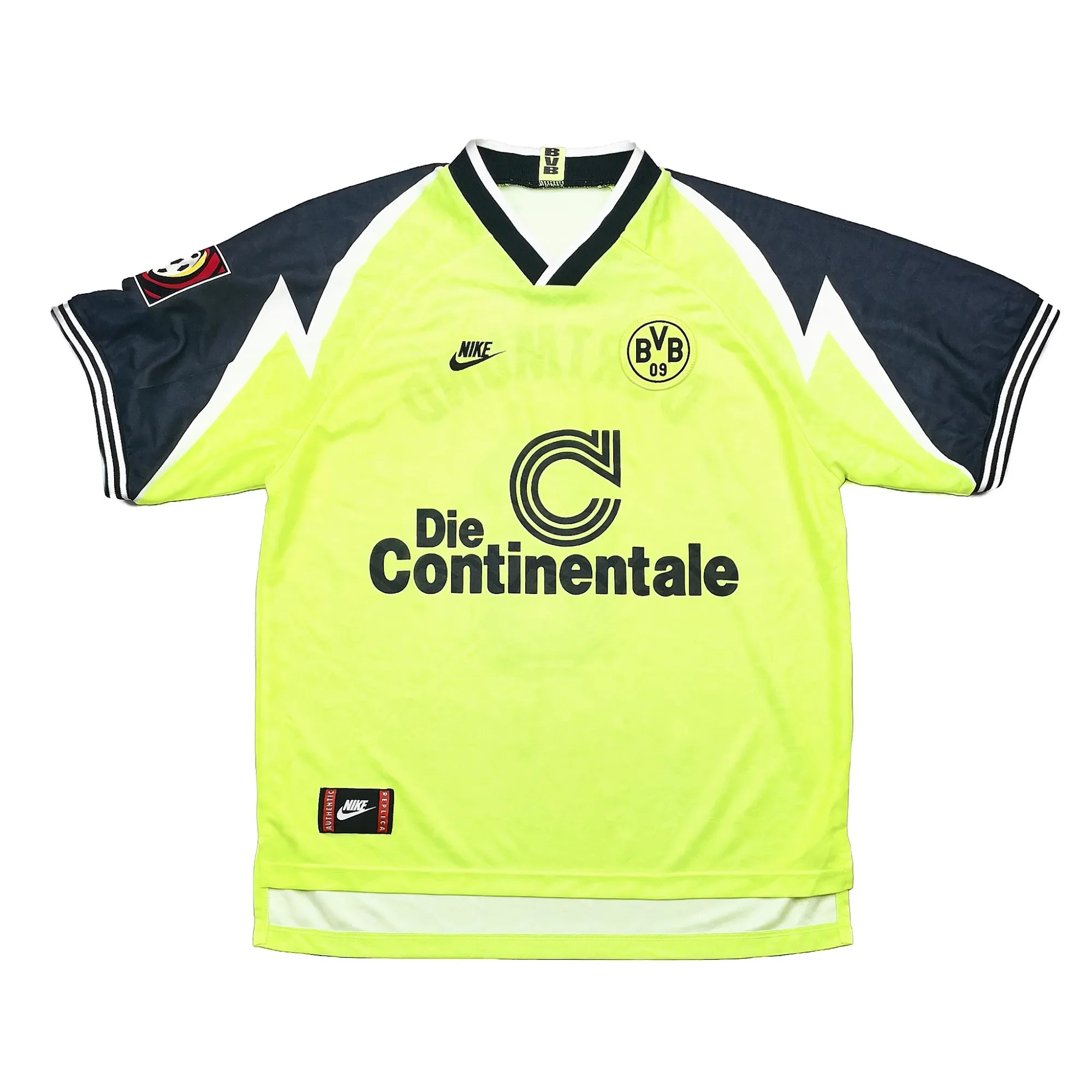 1995/96 Dortmund Sammer #6 Home Shirt (L) Nike | Cult Kits