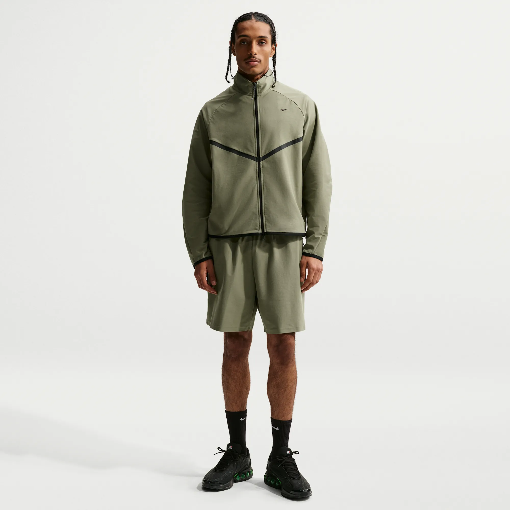 Nike Tech Men's Dri-FIT Shori-Knit Shorts - Grey