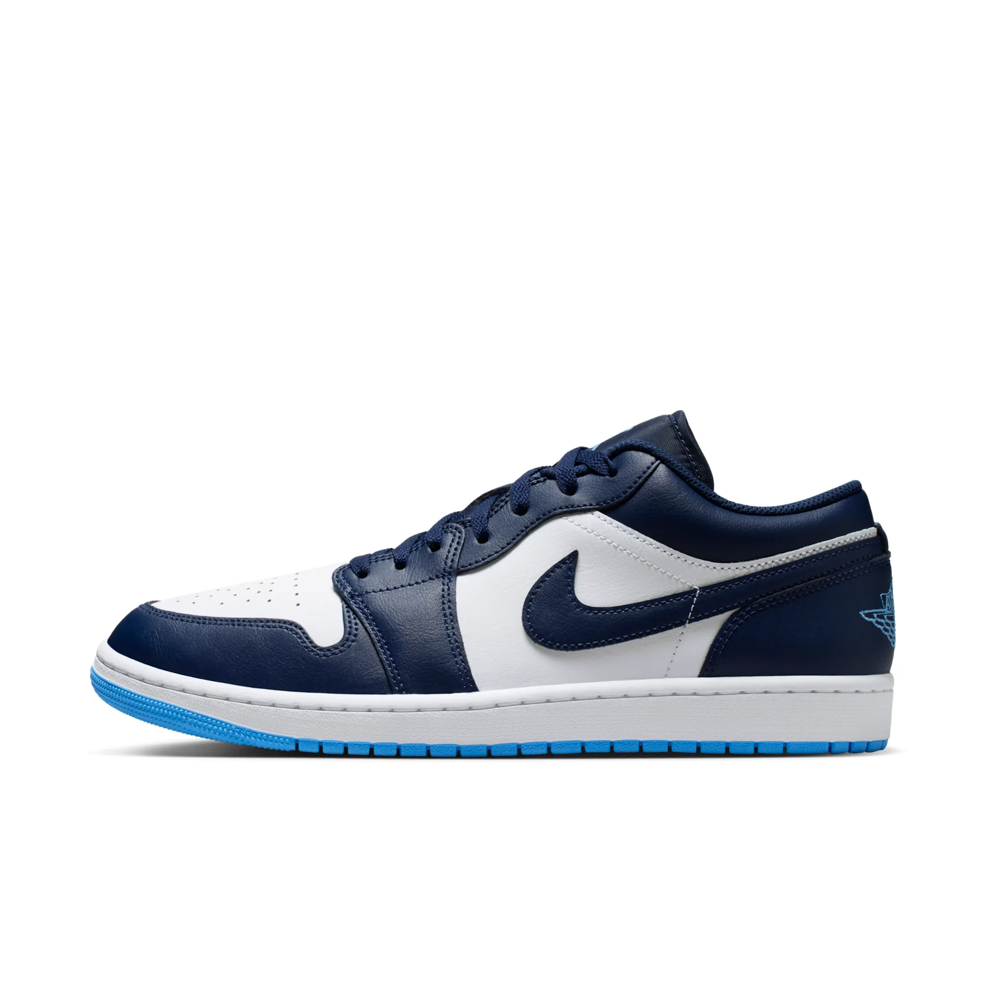 Nike Air Jordan 1 Low Men's Shoes - Blue