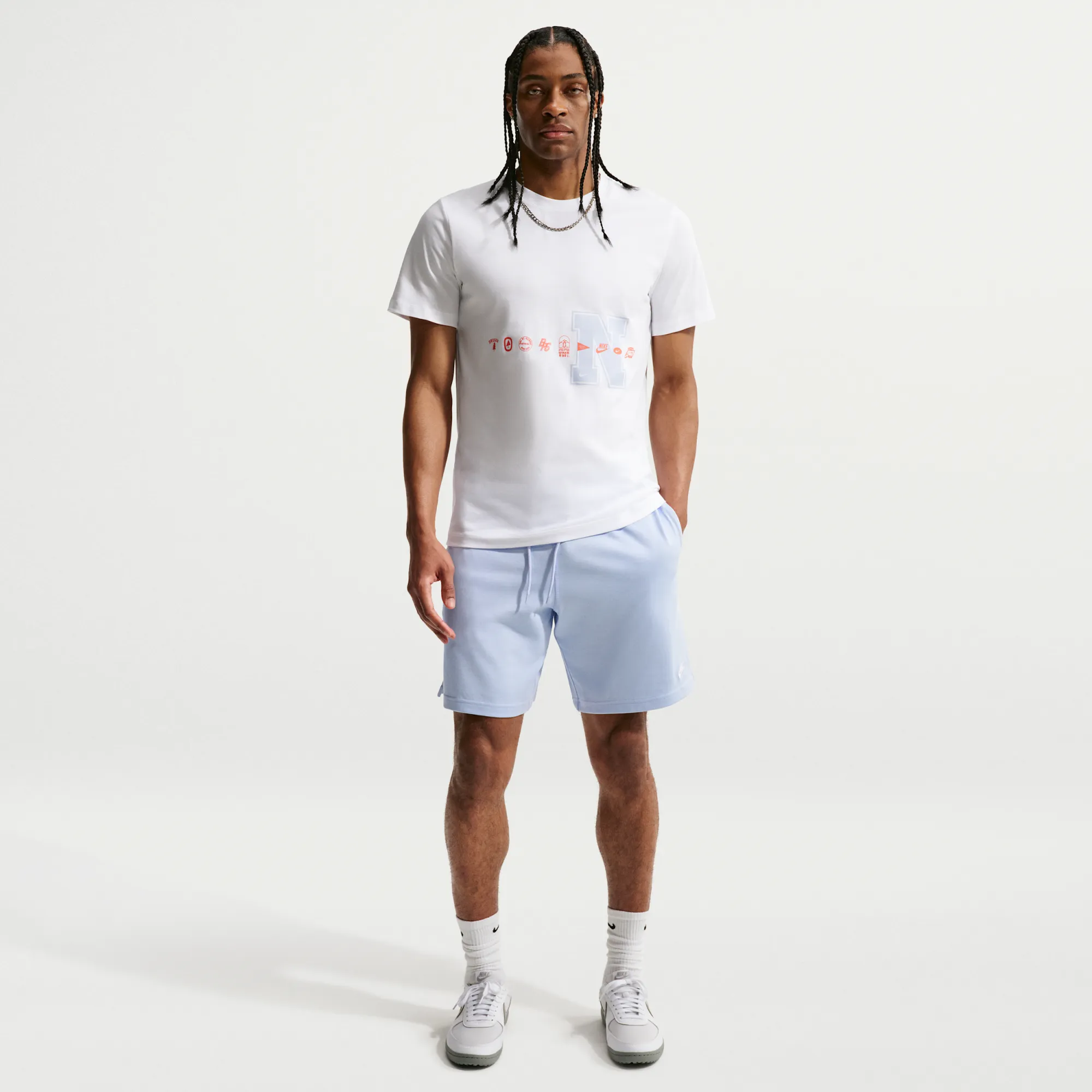 Nike Club Men's Knit Shorts - Blue