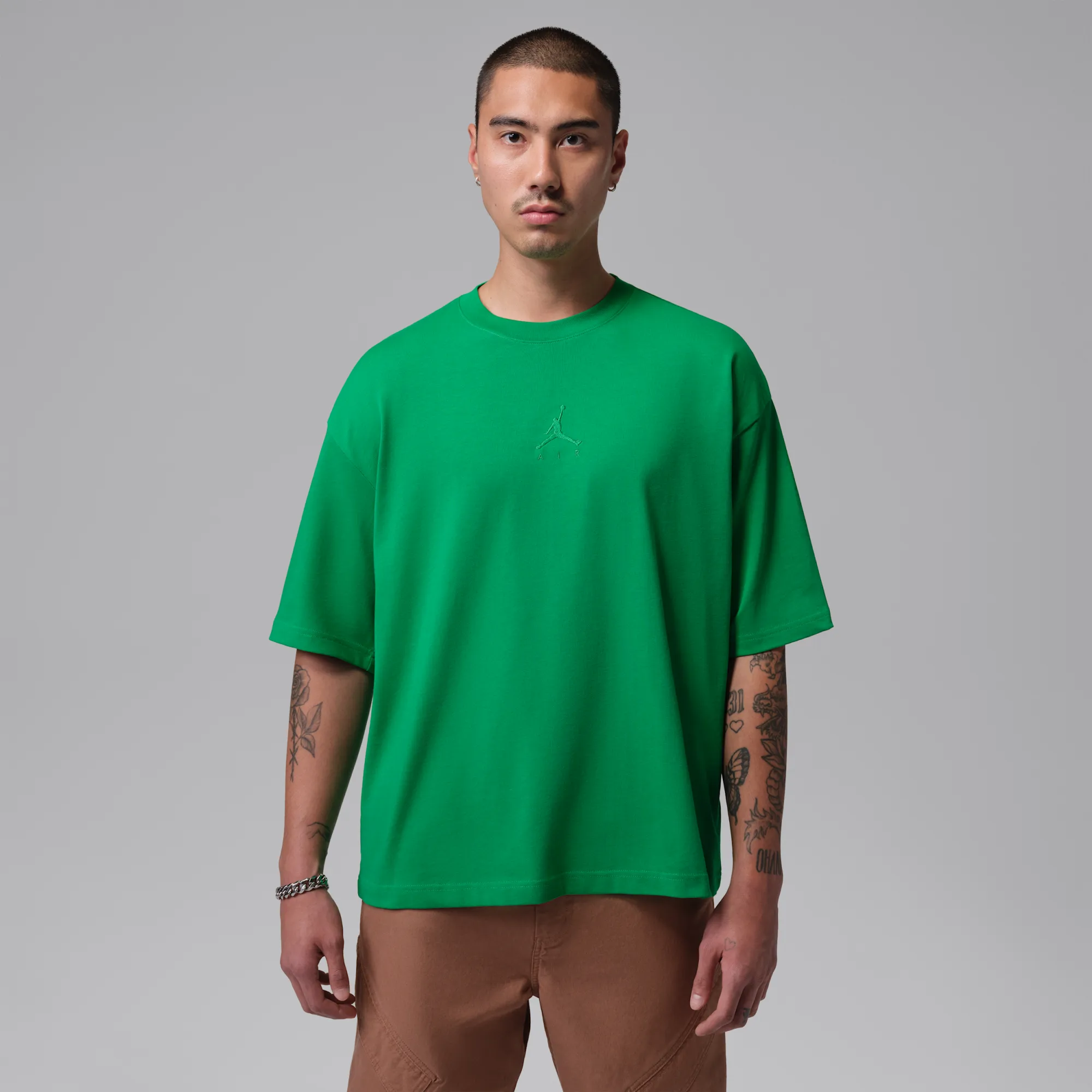 Nike Jordan Flight Essentials Men's Oversized T-Shirt - Green