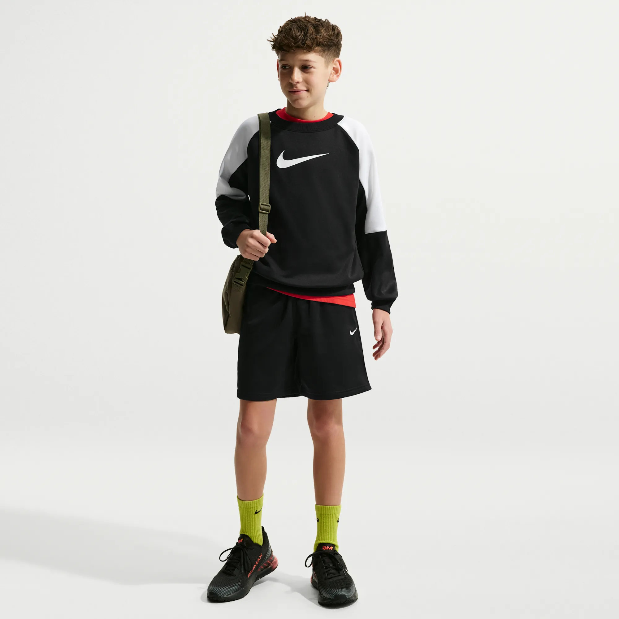 Nike Older Kids' Tracksuit - Black - Polyester