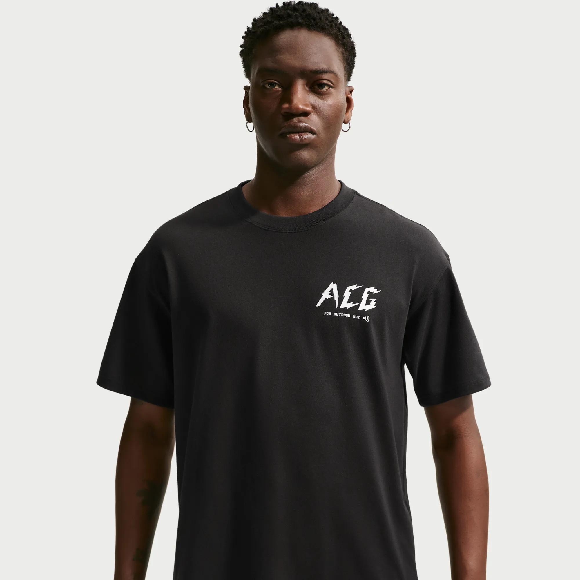 Nike ACG Men's Dri-FIT T-Shirt - Black - Polyester/Cotton