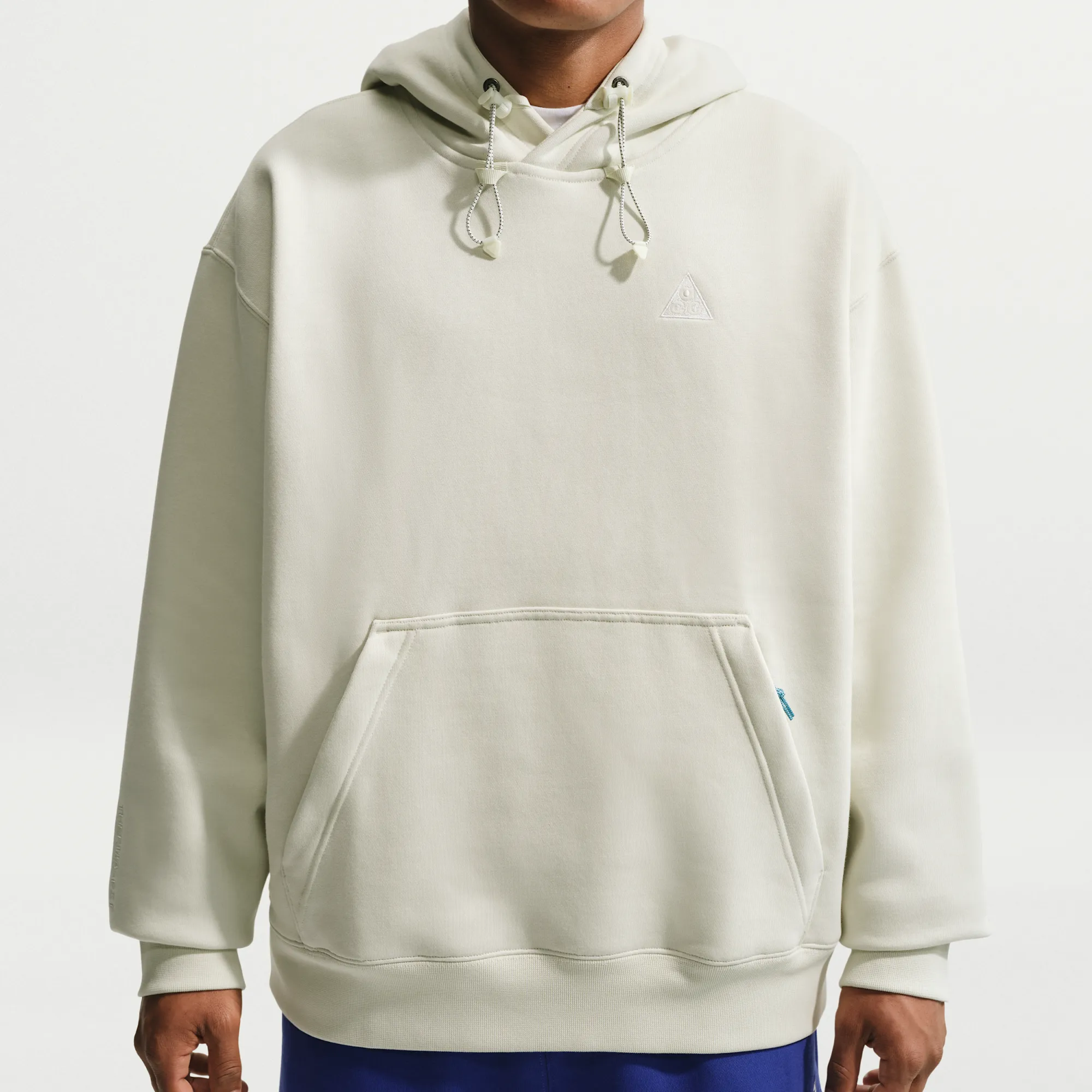 Nike ACG 'Tuff Fleece' Pullover Hoodie - Green - Cotton/Polyester