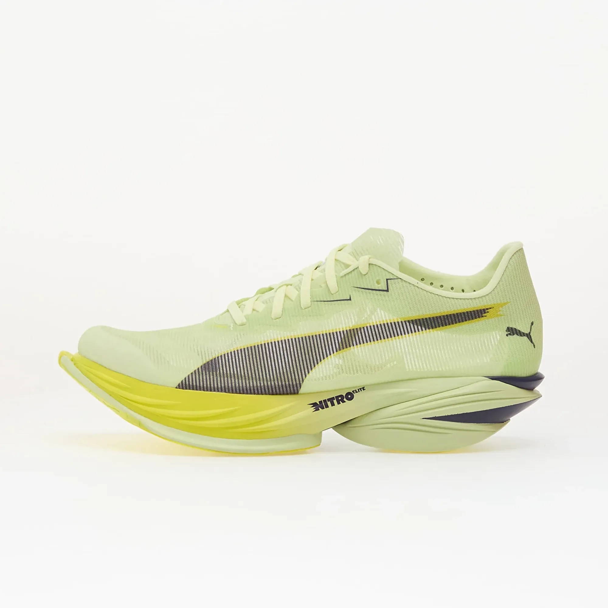 PUMA FAST-R NITRO Elite 3 Running Shoes Men in Green | Size 7