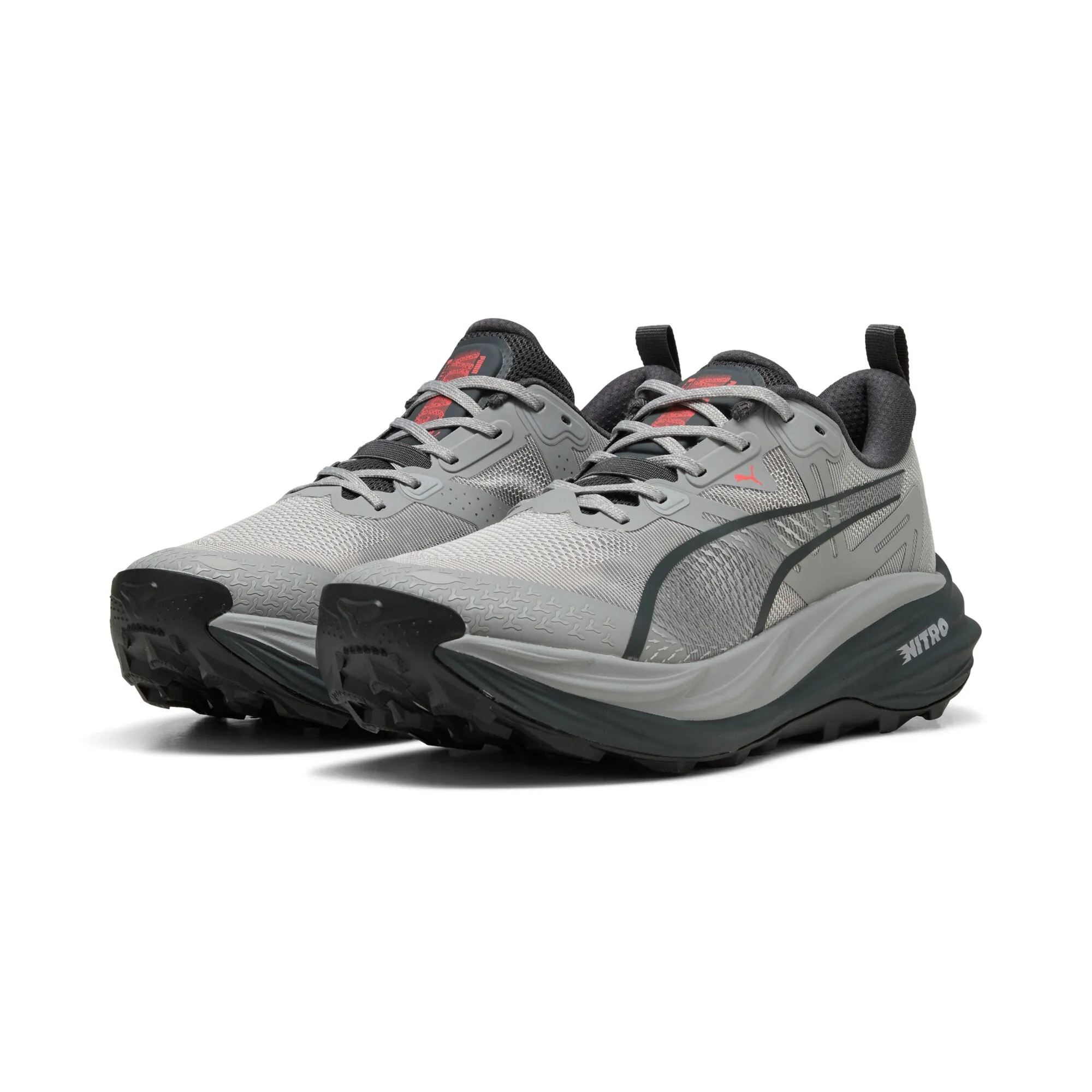 PUMA Voyage NITRO 4 Running Shoes Men in Gray | Size 10