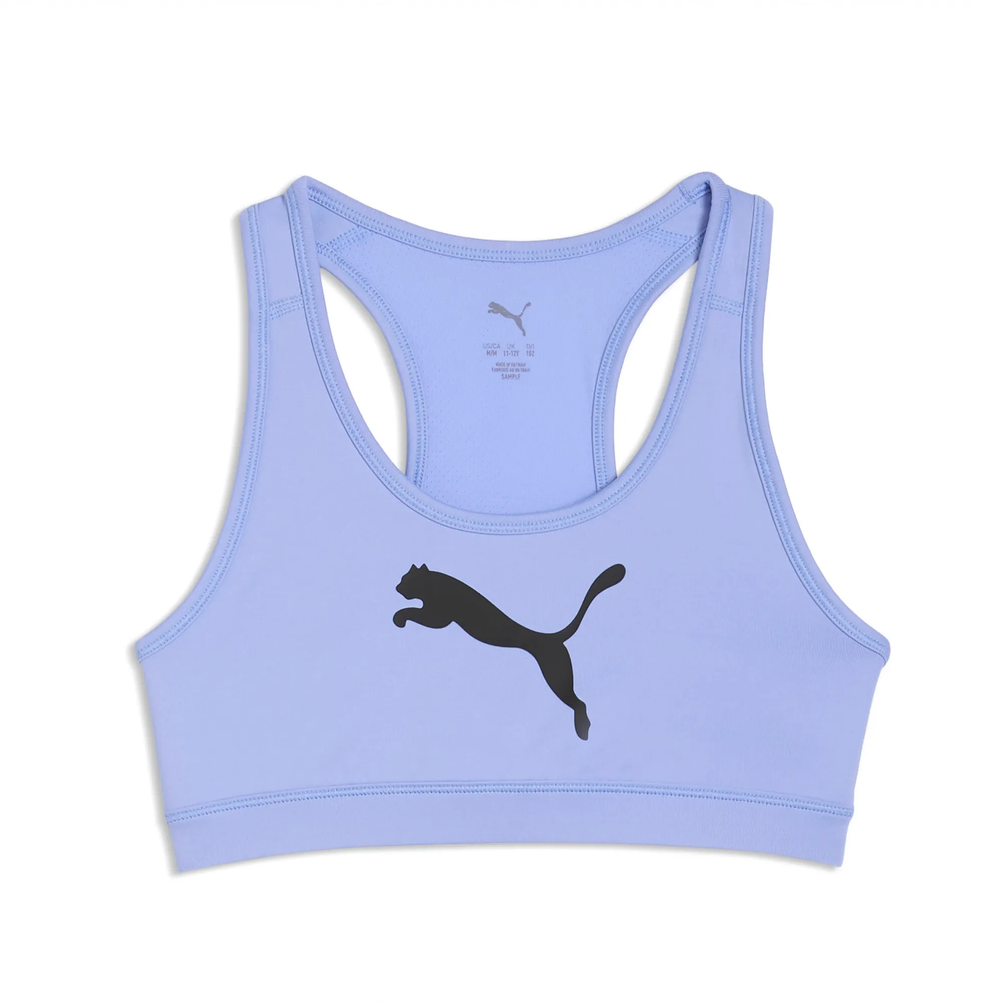 PUMA Train All Day ESS Bra in Purple | Size 11-12 Youth