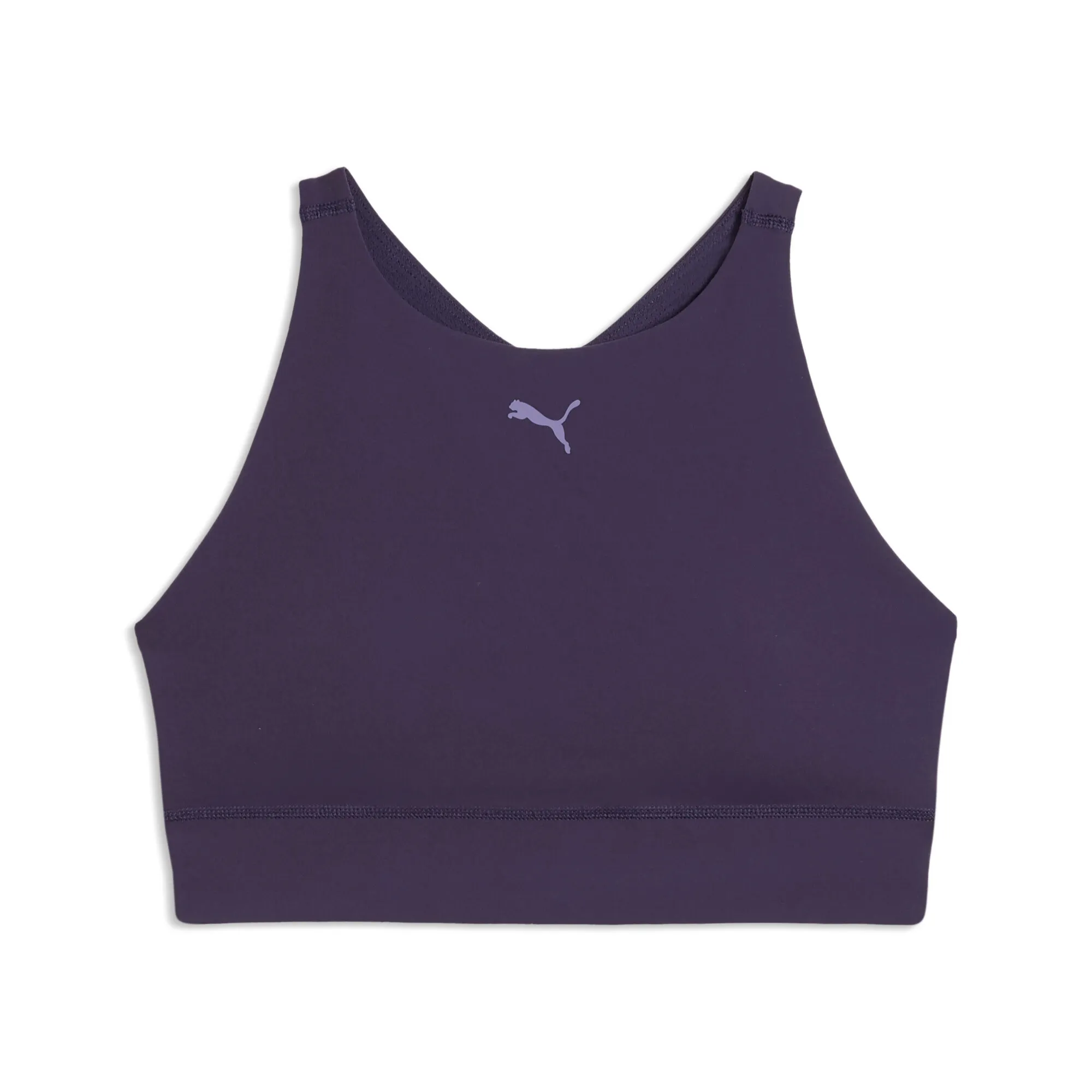 PUMA SHAPELUXE High Neck Bra Women in Purple | Size Large