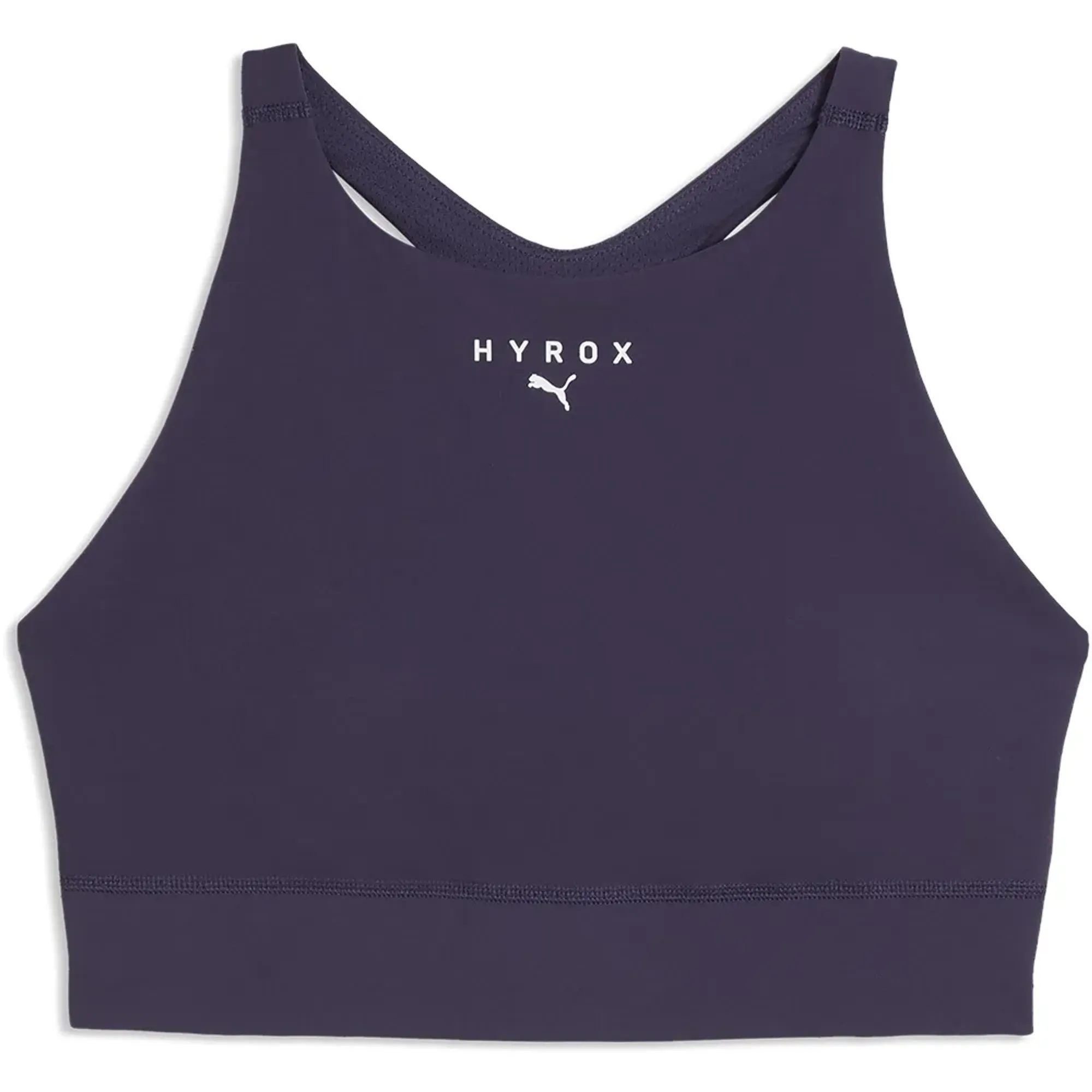 PUMA x HYROX SHAPELUXE High Neck Bra Women in Purple | Size Large