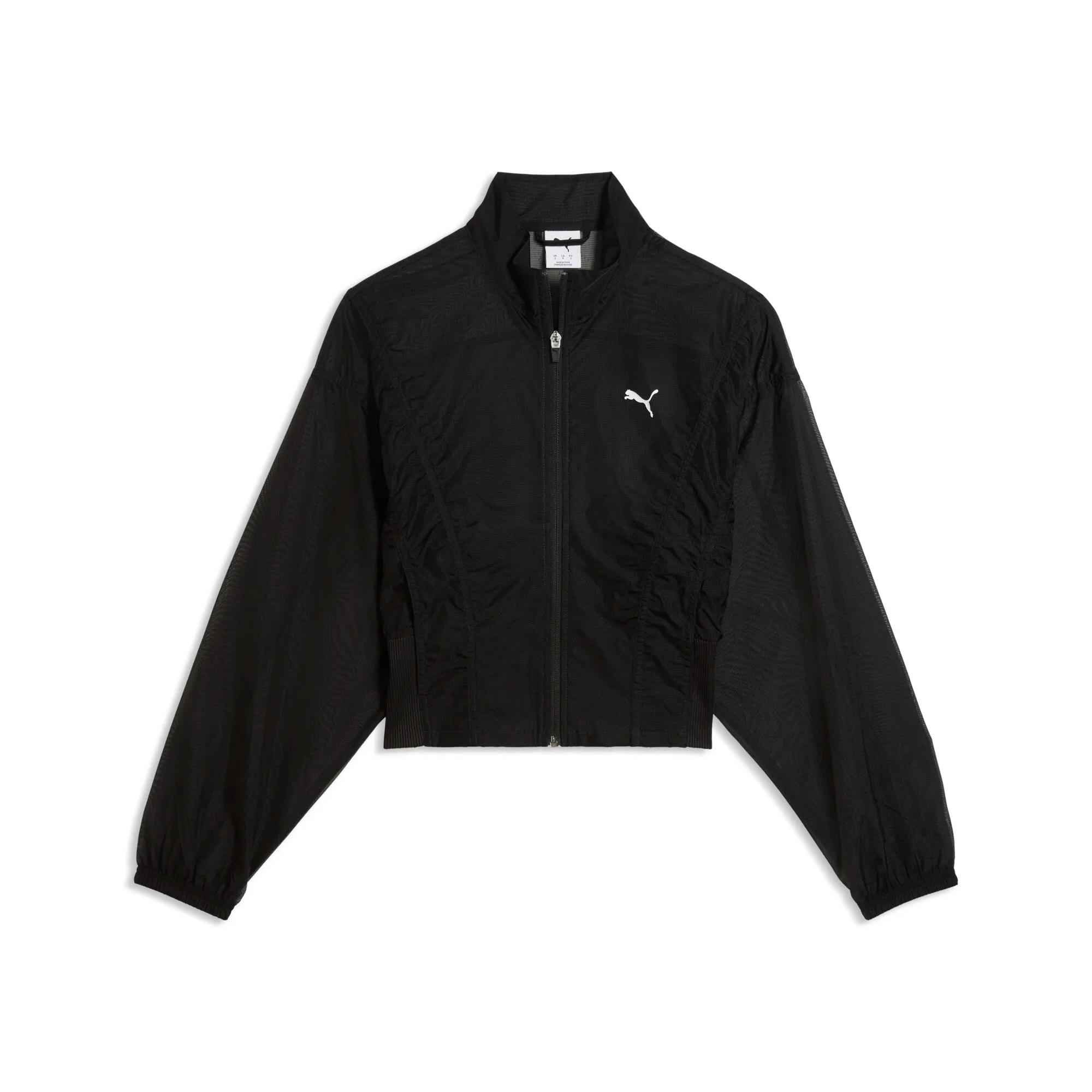 PUMA Dare To Oversized Woven Jacket Women in Black | Size Large