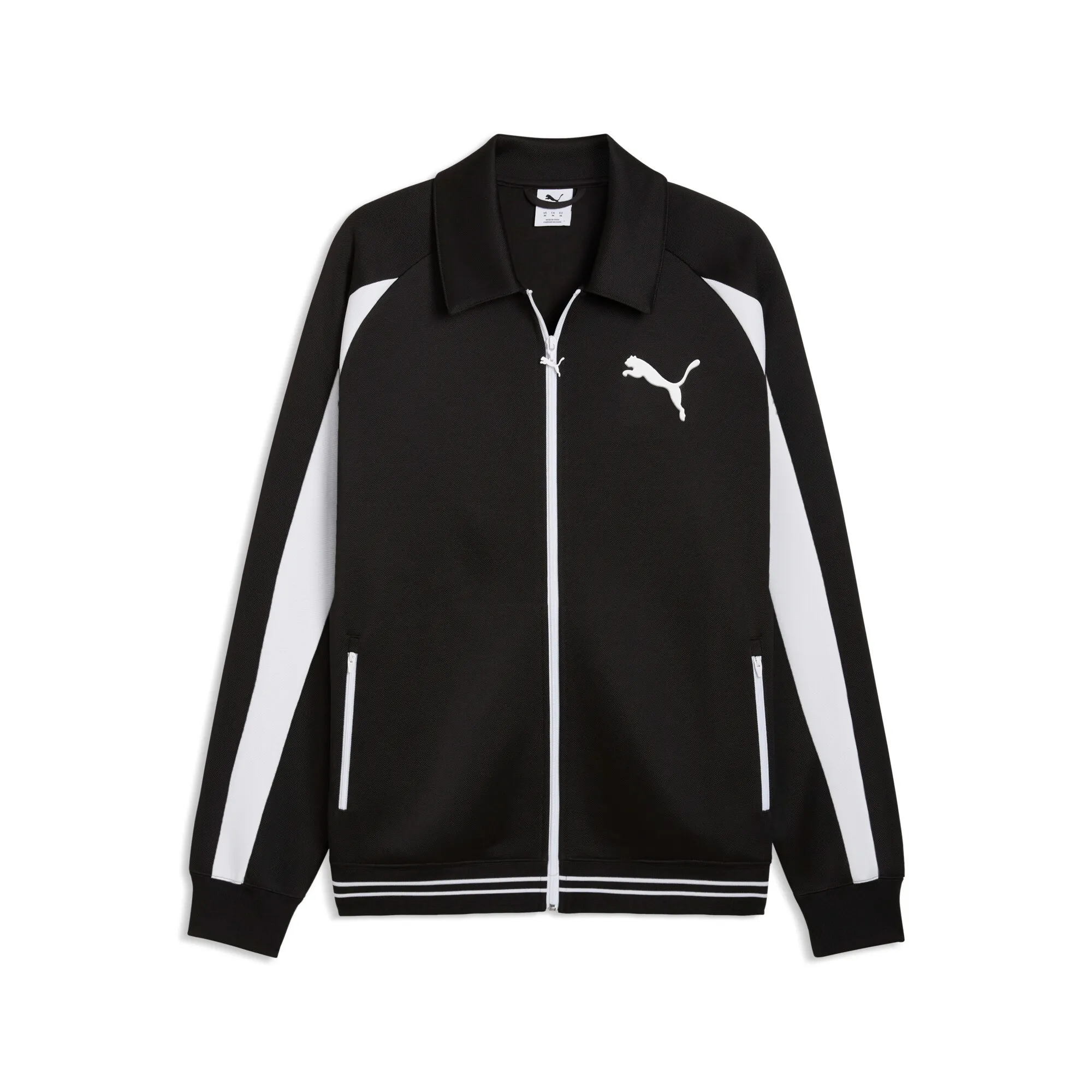 PUMA T7 Big Cat Track Jacket Men in Black | Size Large