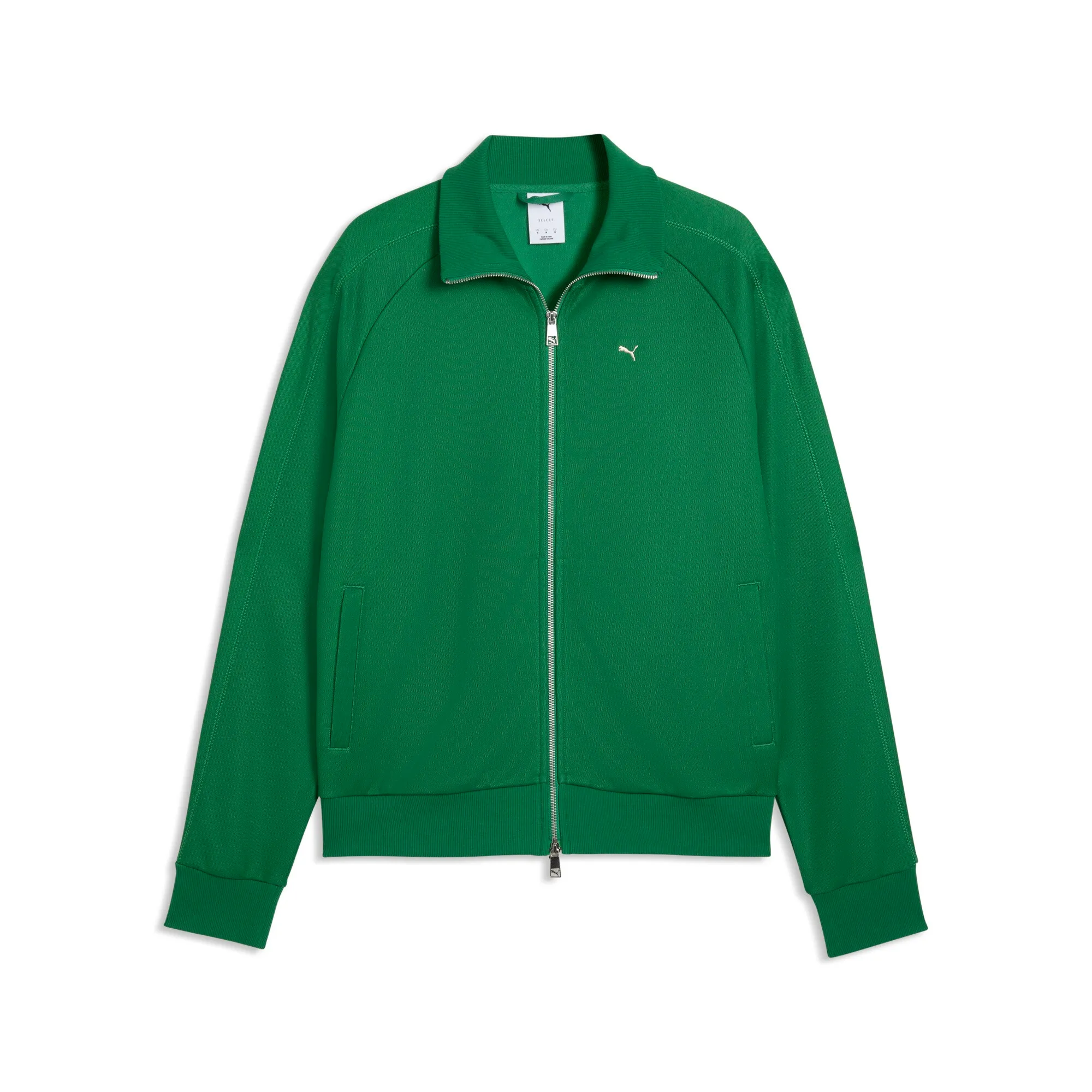 PUMA T7 Track Jacket Men in Green | Size Large