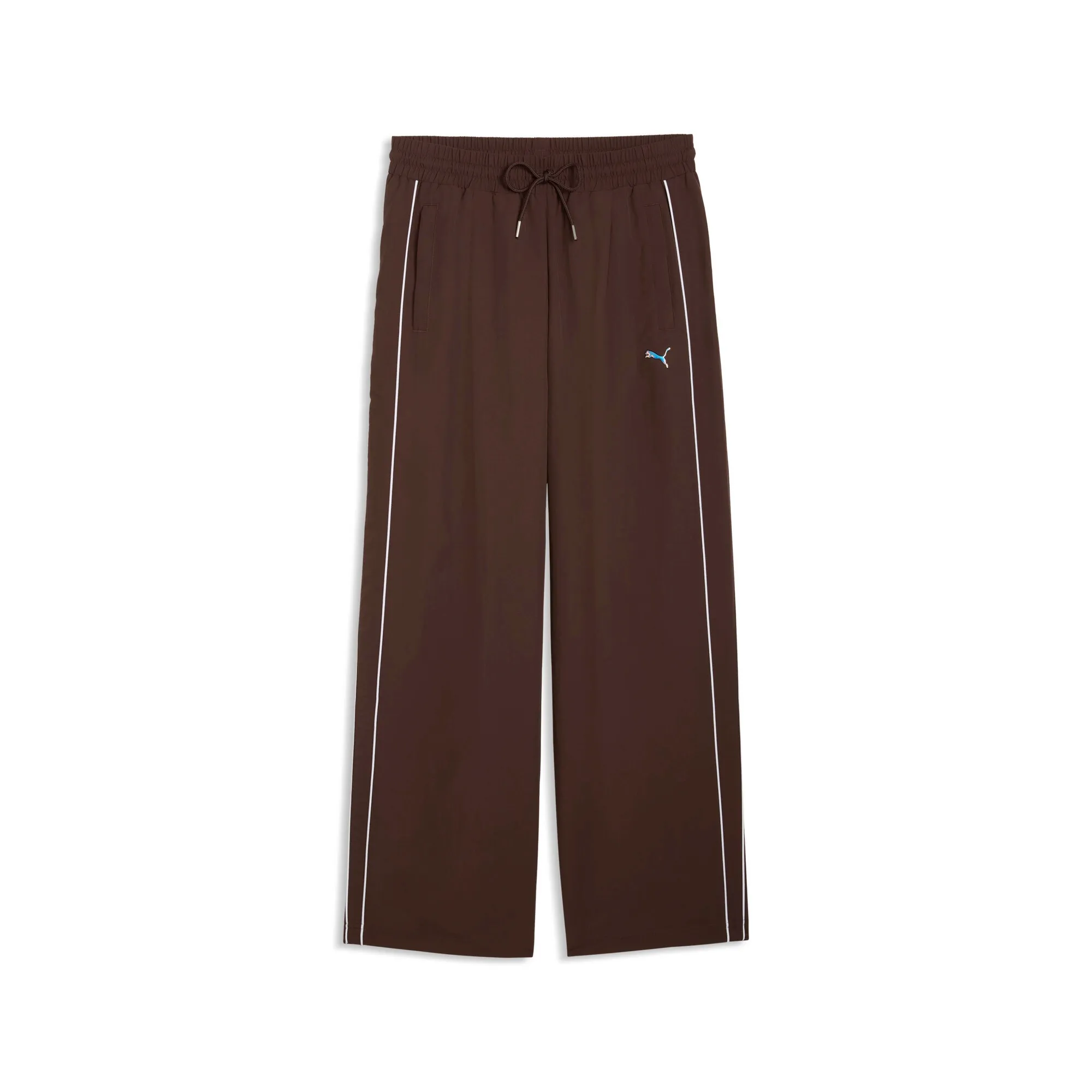 PUMA T7 Track Pants Women in Brown | Size Large
