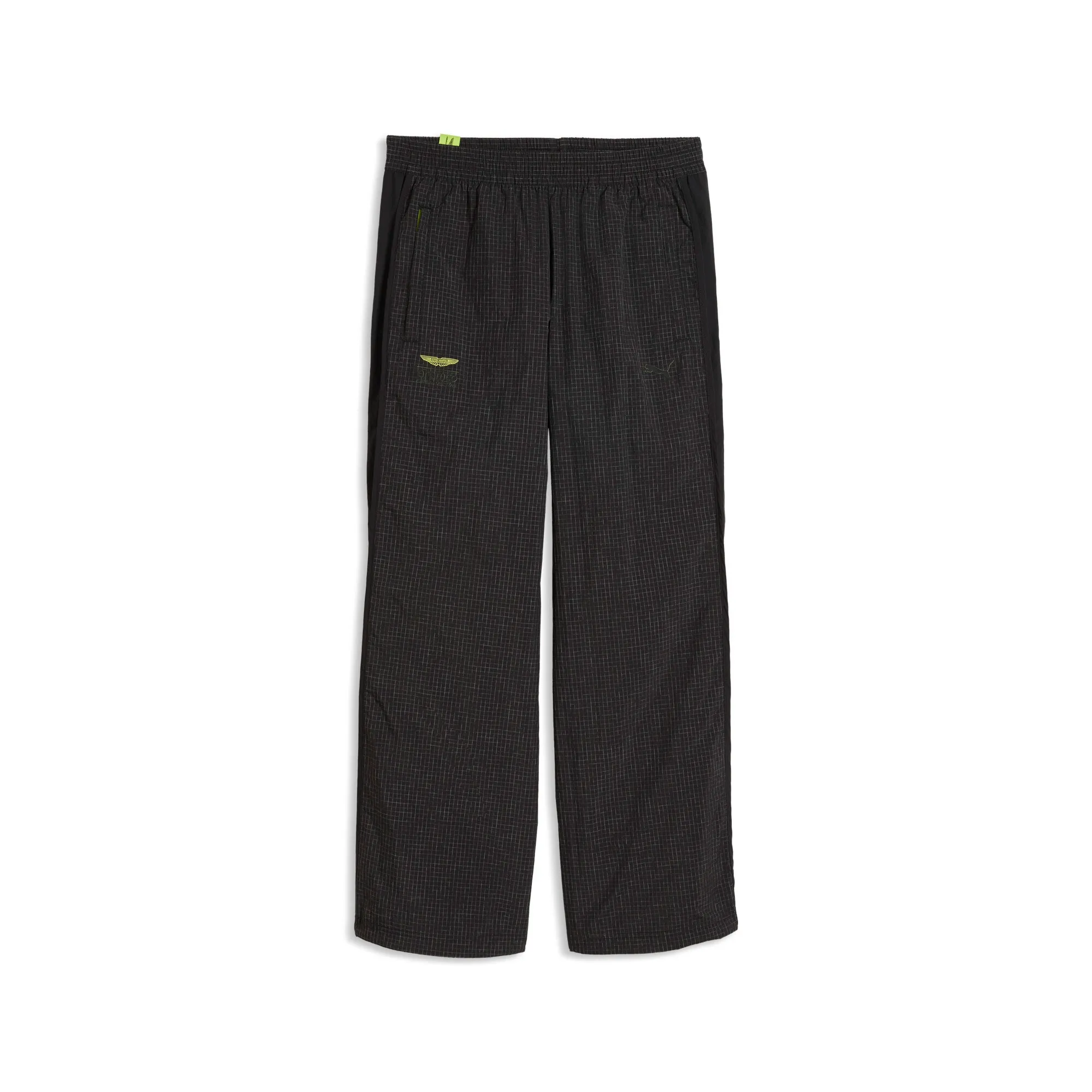 PUMA x ASTON MARTIN ARAMCO F1Â® TEAM Lifestyle T7 Oversized Pants Men in Black | Size Large