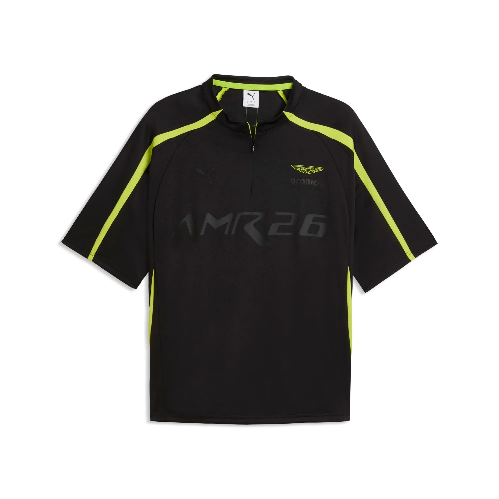 PUMA x ASTON MARTIN ARAMCO F1Â® TEAM Lifestyle Jersey Men in Black | Size Large