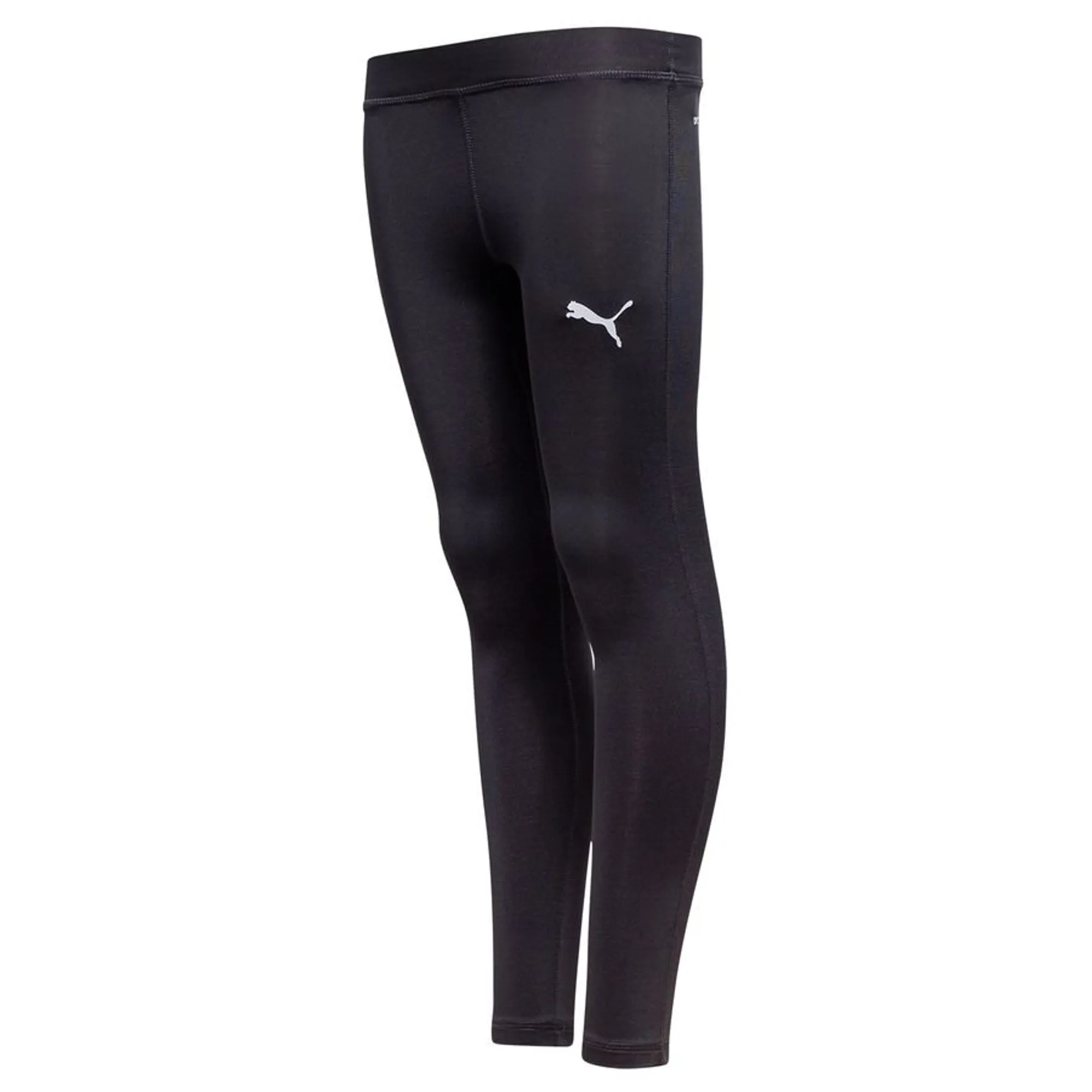 PUMA LIGA Baselayer Long Football Tights Youth in Black | Size 11-12 Youth