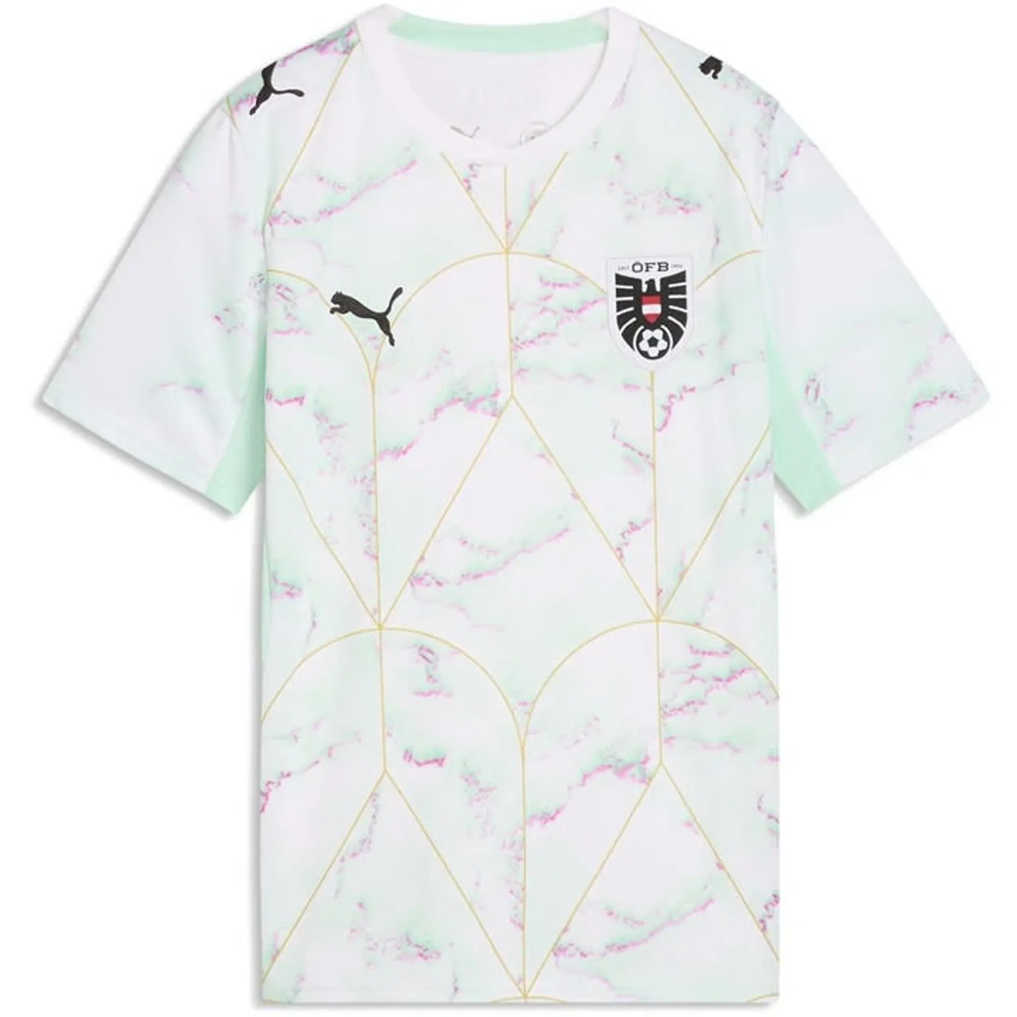PUMA Austria Away Jersey Youth in White | Size 11-12 Youth