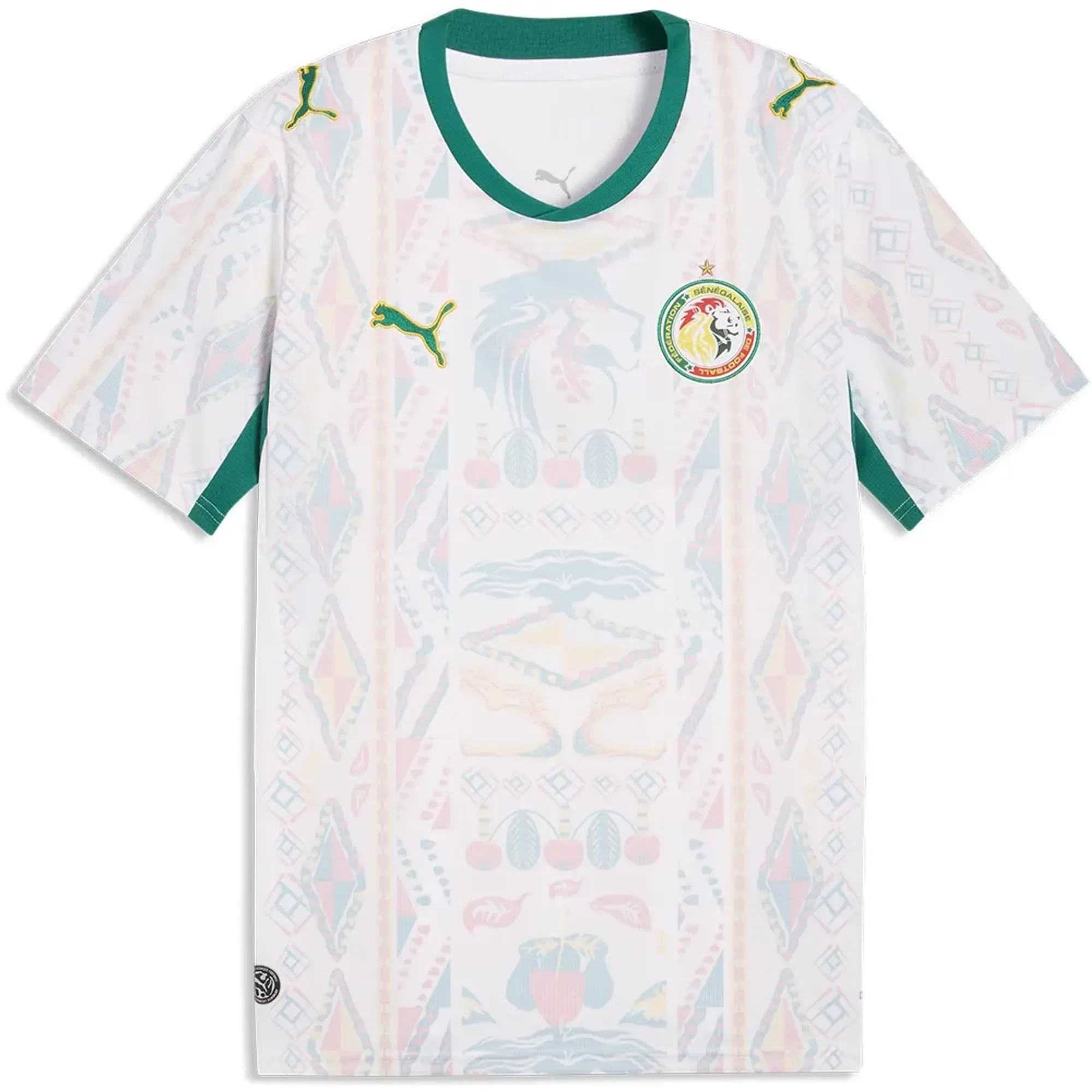 PUMA Senegal Home Jersey Men in White | Size 3XL