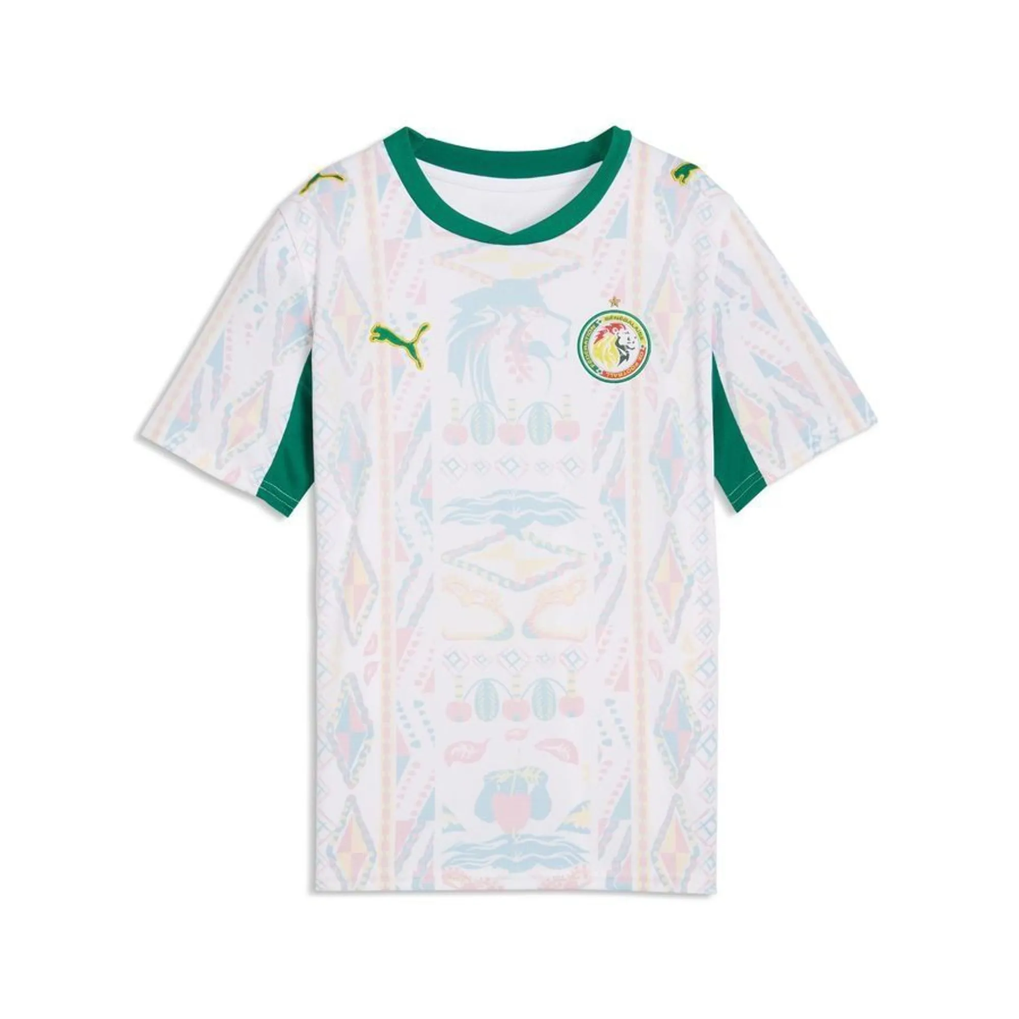PUMA Senegal Home Jersey Youth in White | Size 11-12 Youth