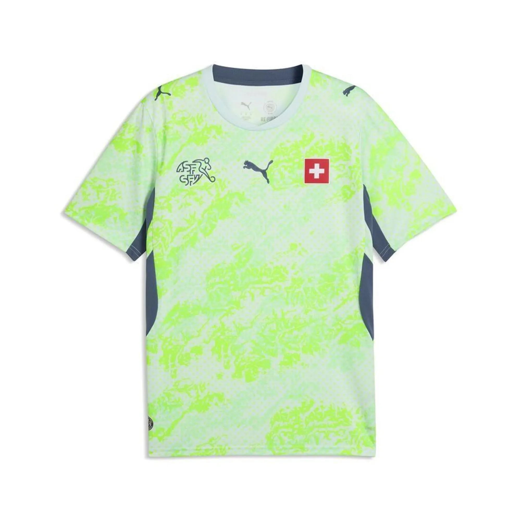 PUMA Switzerland Away Jersey Men in Blue | Size 3XL