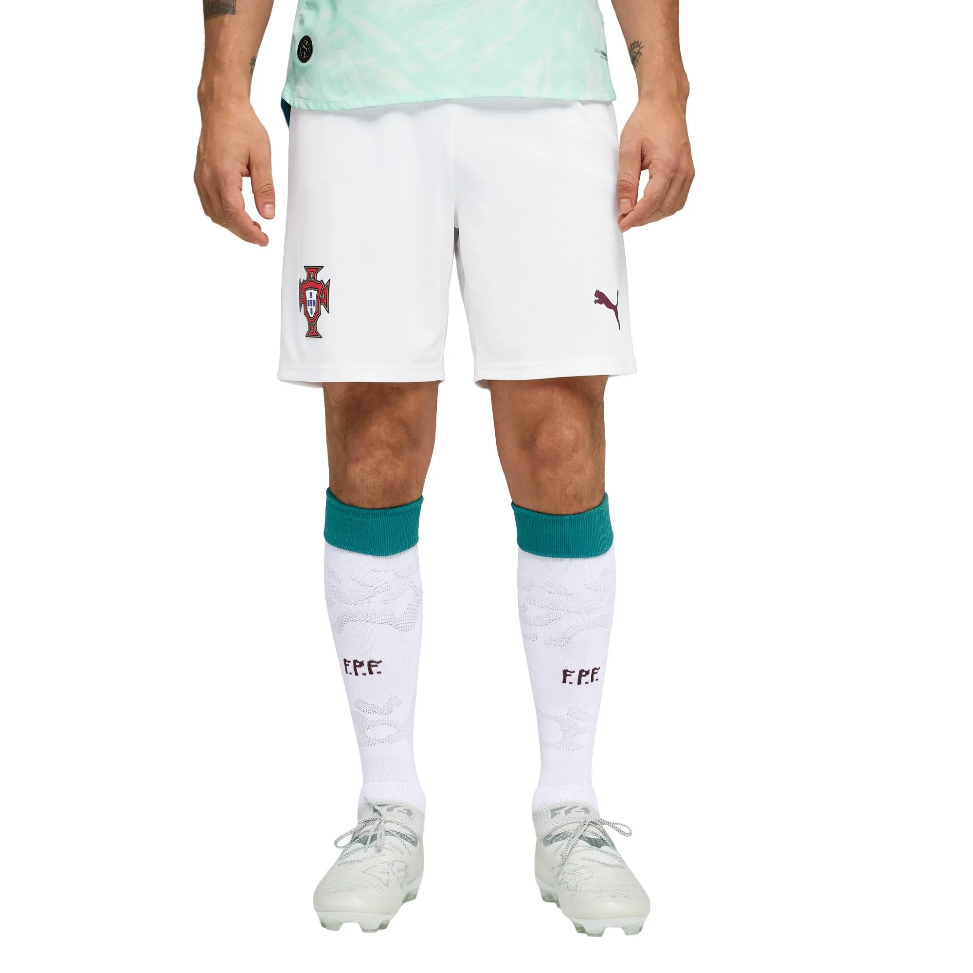 PUMA Portugal Shorts Men in White | Size 3XL