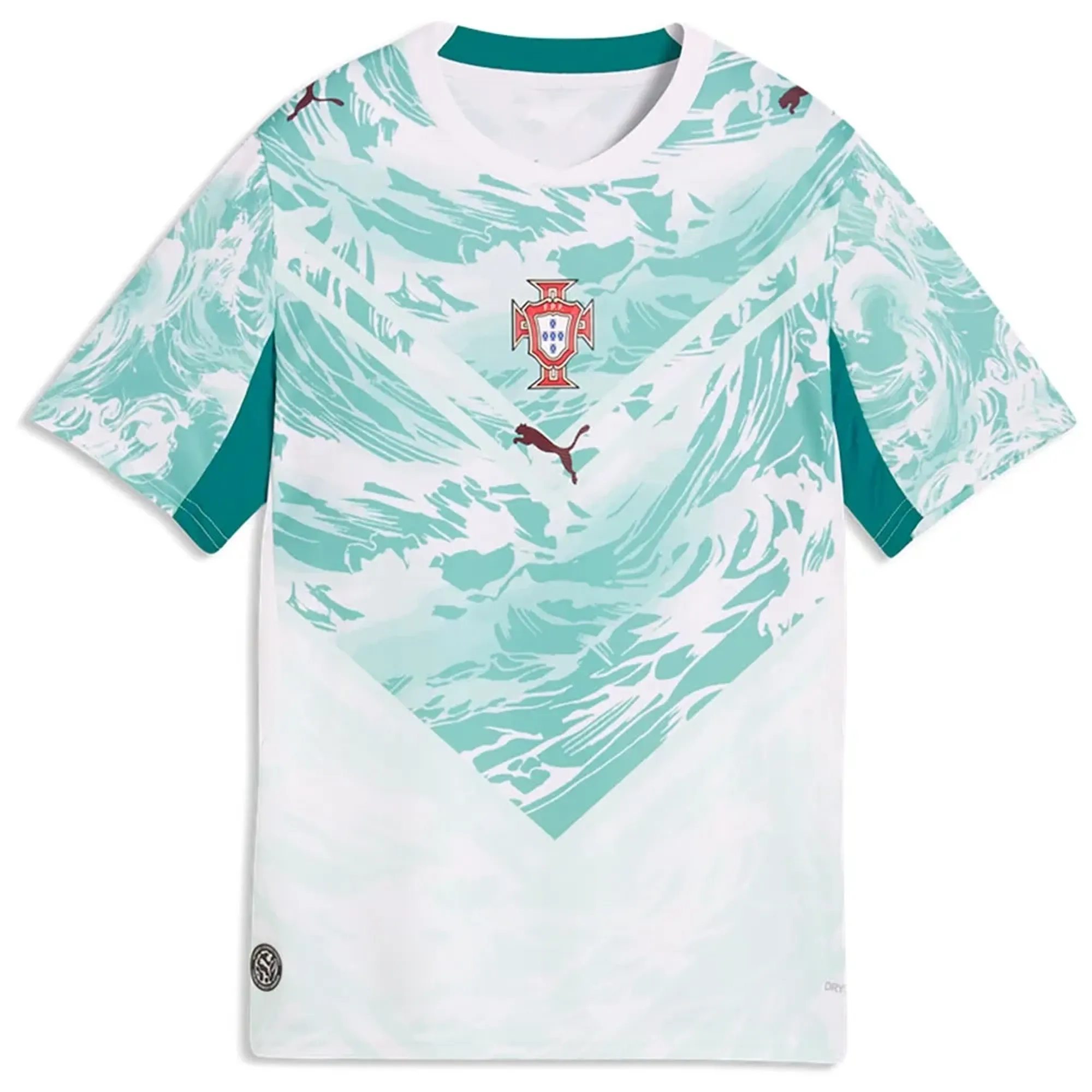 PUMA Portugal Away Jersey Youth in White | Size 11-12 Youth